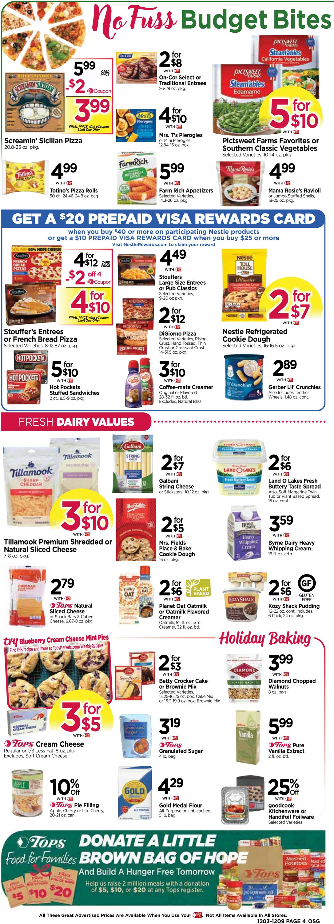 Tops Friendly Markets Weekly Ad Circular - valid 12/03-12/09/2023 (Page 4)