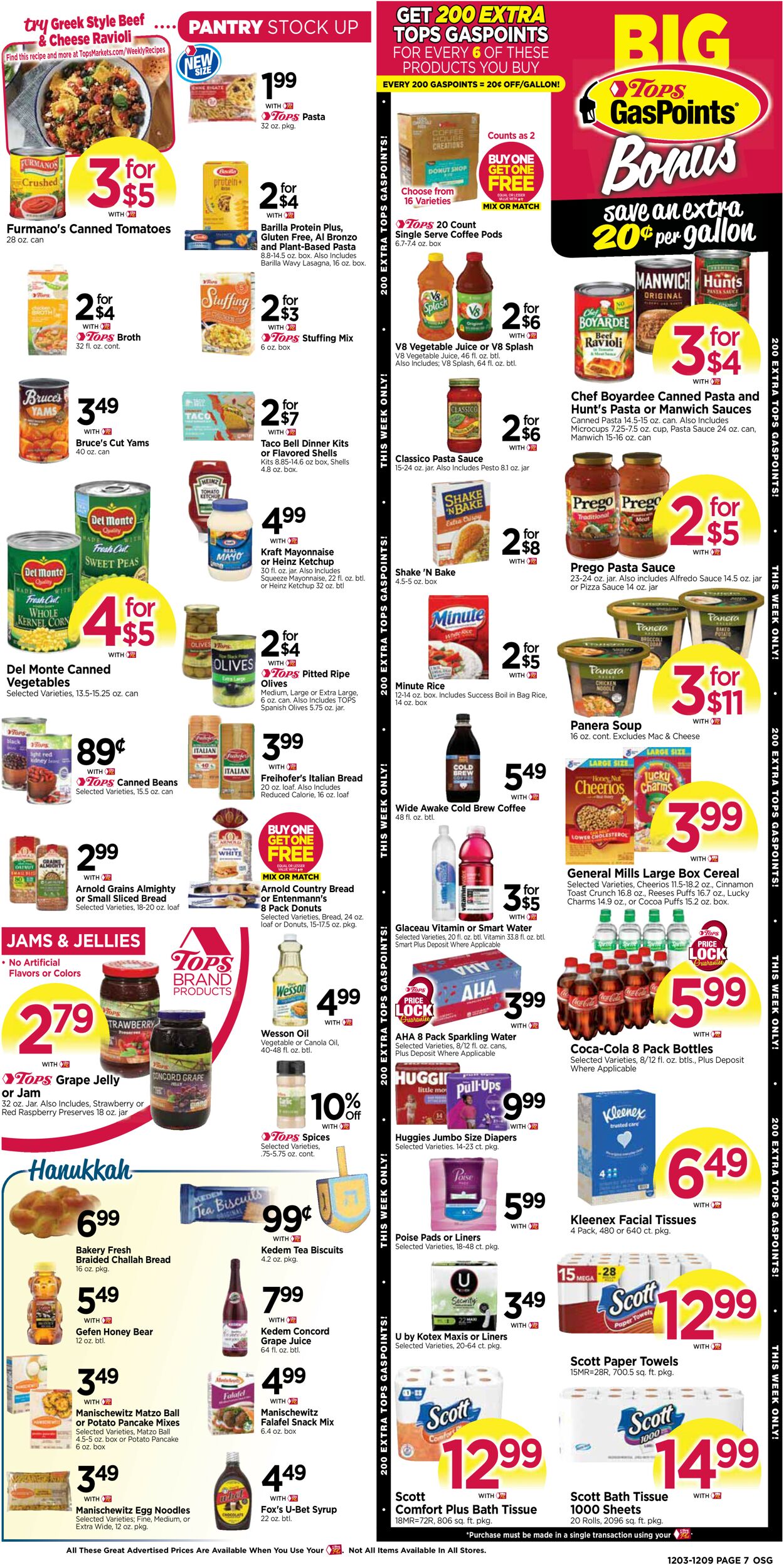 Tops Friendly Markets Weekly Ad Circular - valid 12/03-12/09/2023 (Page 7)