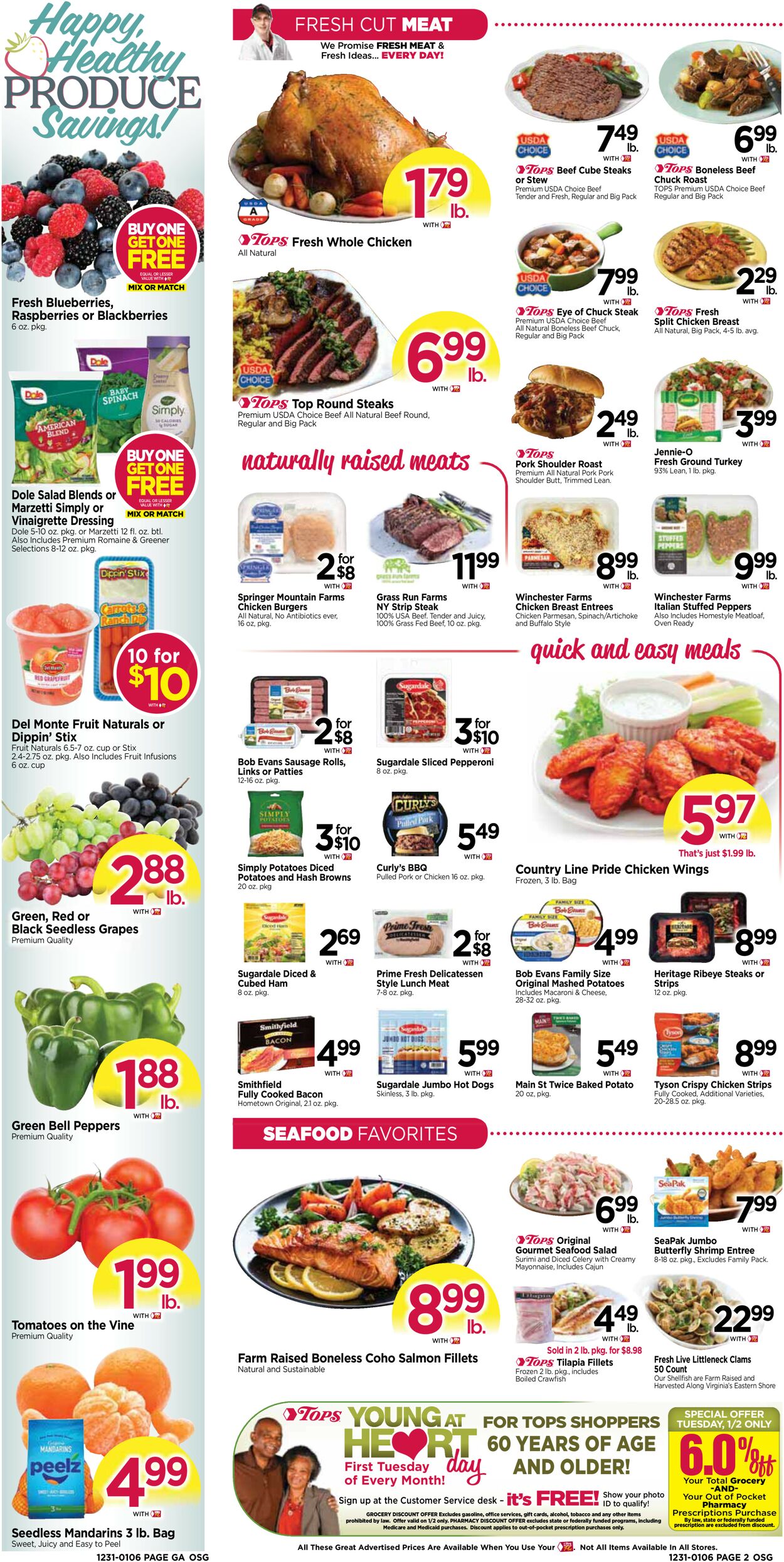 Tops Friendly Markets Weekly Ad Circular - valid 12/31-01/06/2024 (Page 2)
