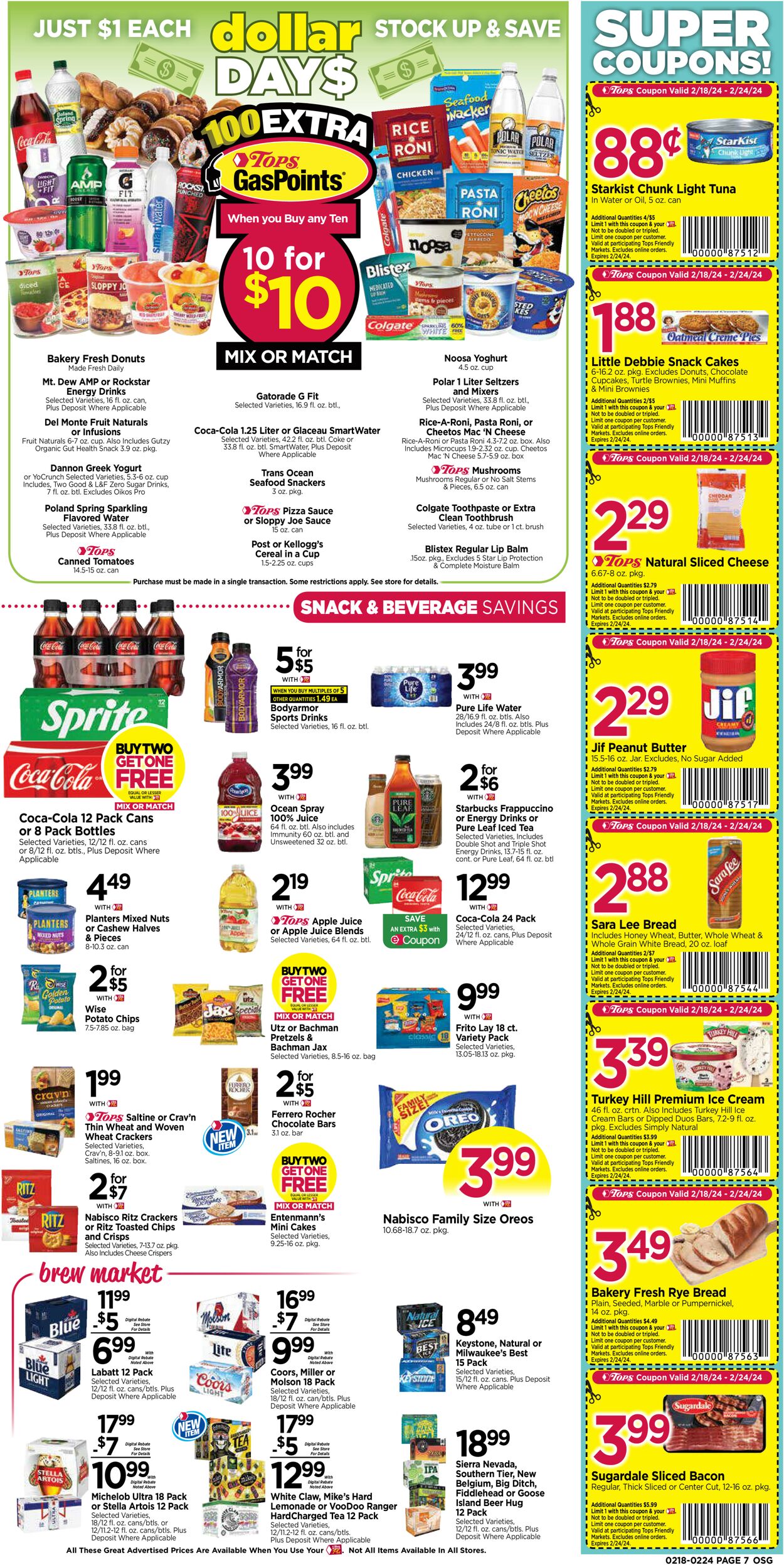 Tops Friendly Markets Weekly Ad Circular - valid 02/18-02/24/2024 (Page 7)