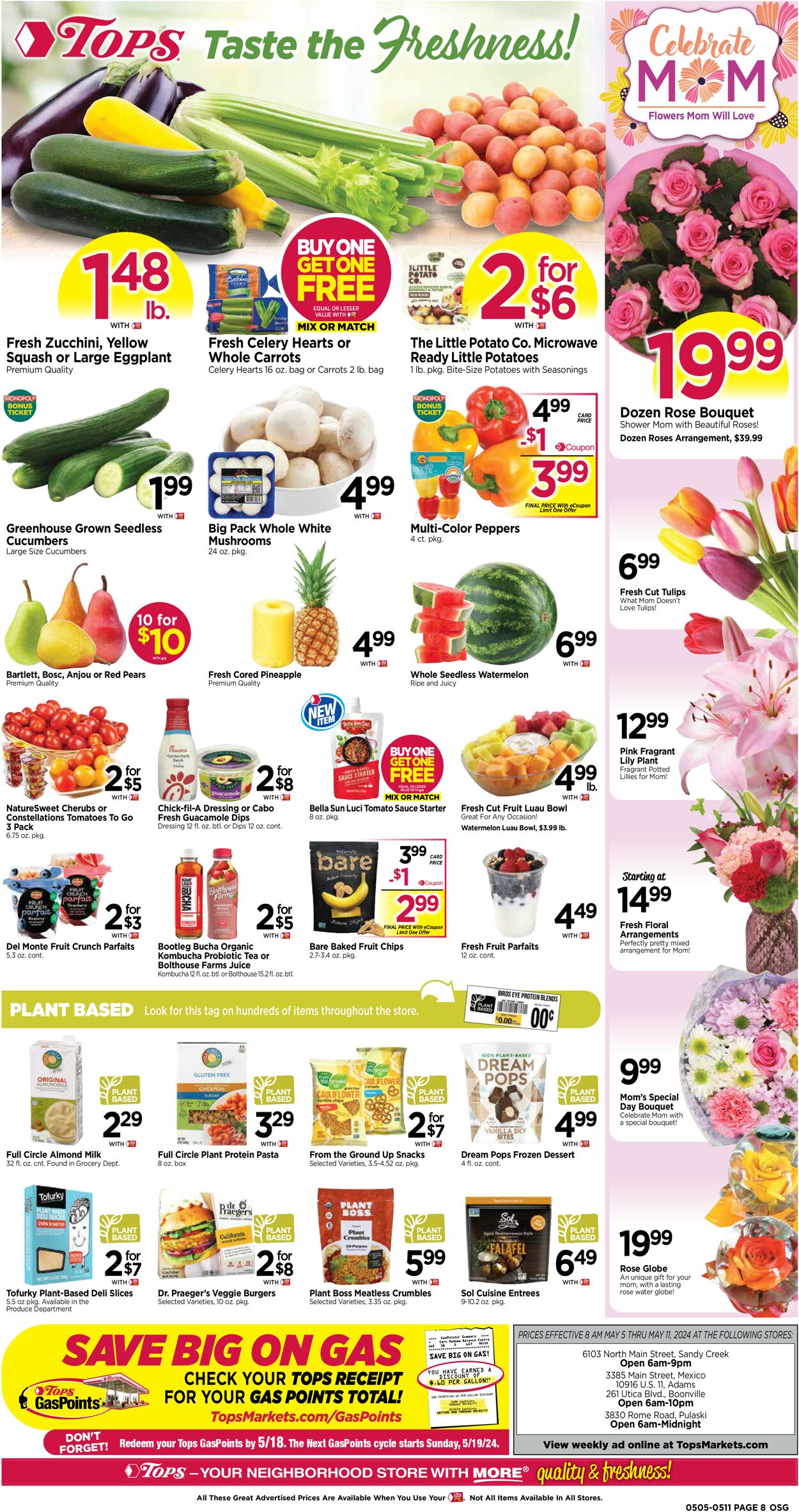 Tops Friendly Markets Weekly Ad Circular - valid 05/05-05/11/2024 (Page 8)