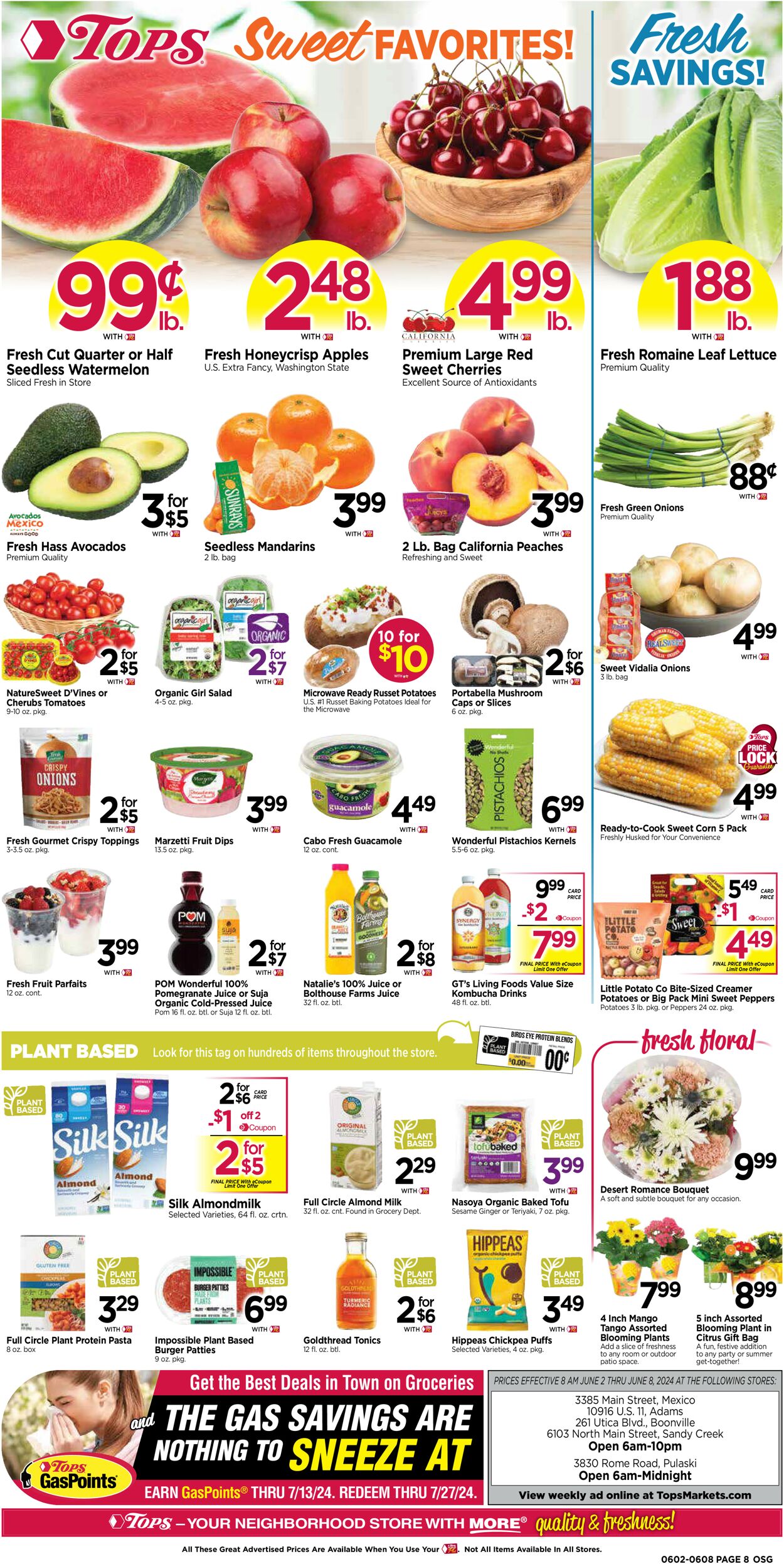 Tops Friendly Markets Weekly Ad Circular - valid 06/02-06/08/2024 (Page 8)