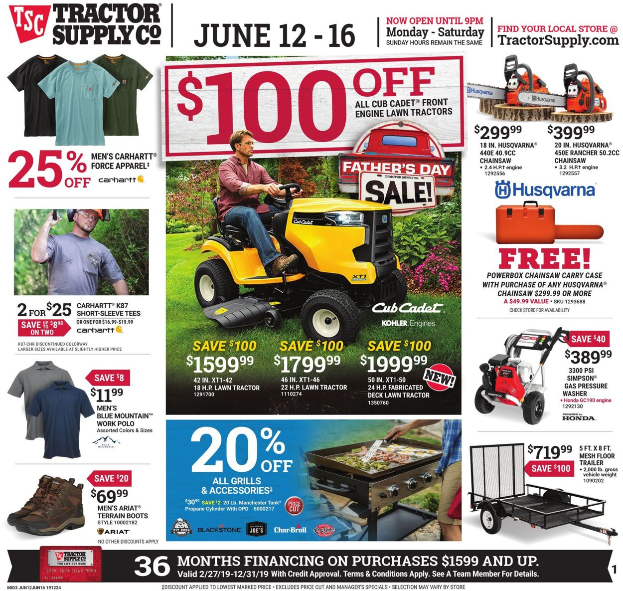 Tractor Supply Weekly Ad Circular - valid 06/12-06/16/2019