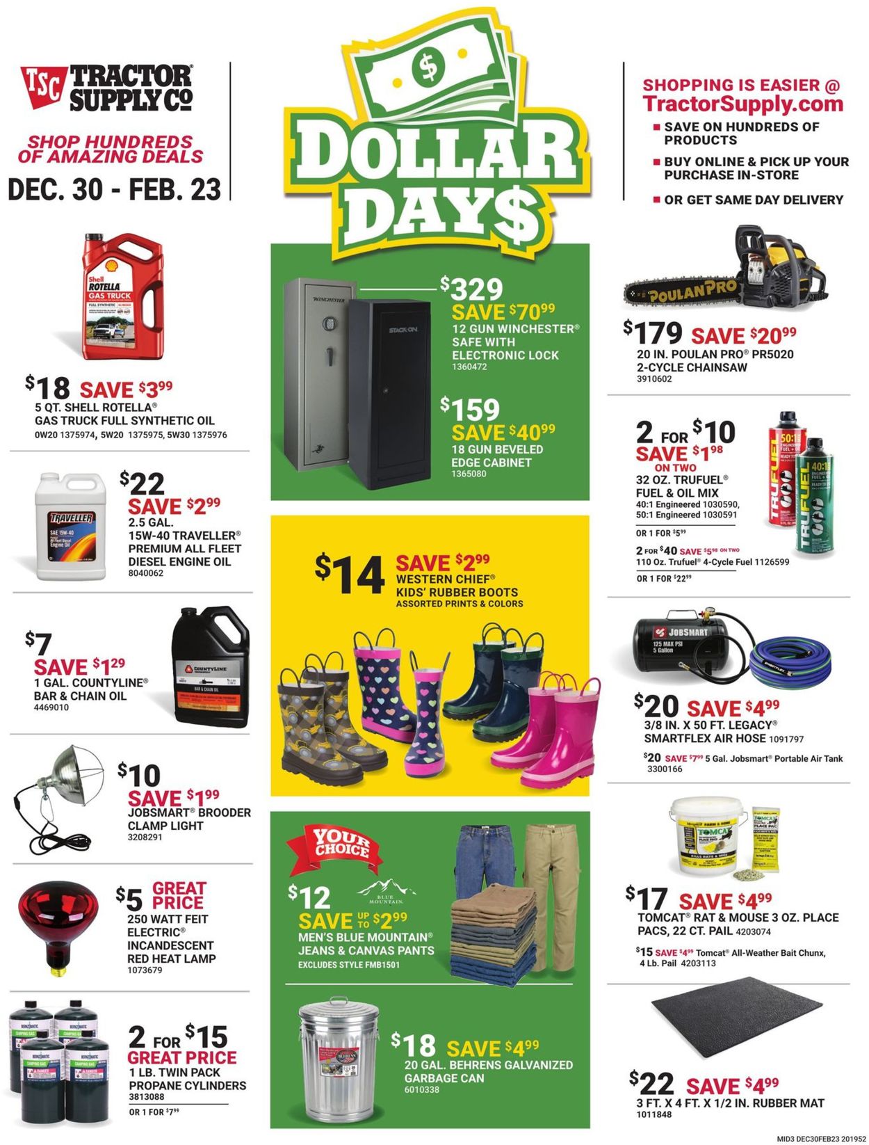 Tractor Supply Weekly Ad Circular - valid 12/30-02/23/2020 (Page 2)