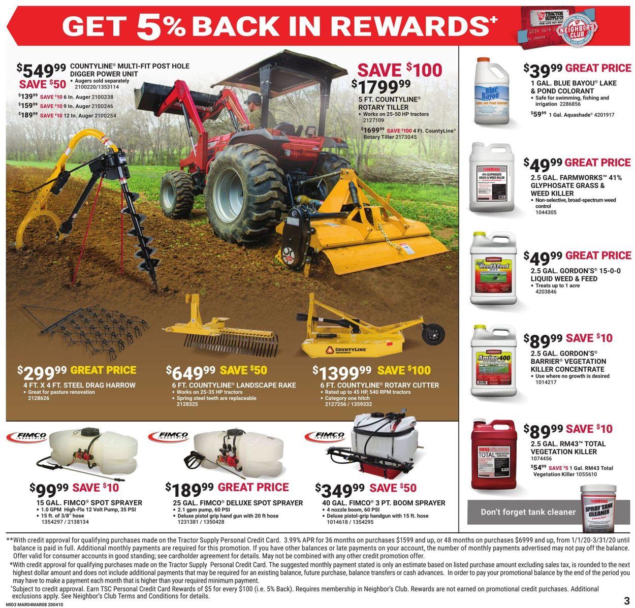 Tractor Supply Weekly Ad Circular - valid 03/04-03/08/2020 (Page 3)