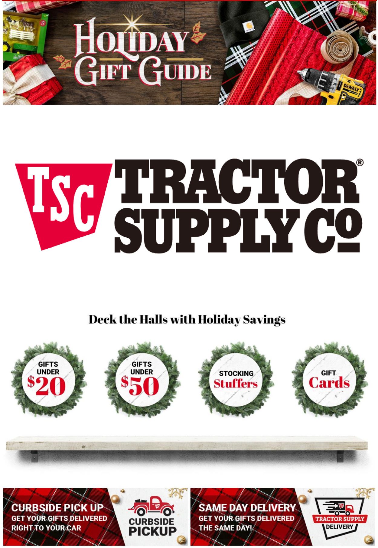Tractor Supply HOLIDAY 2021 Weekly Ad Circular - valid 12/06-12/21/2021