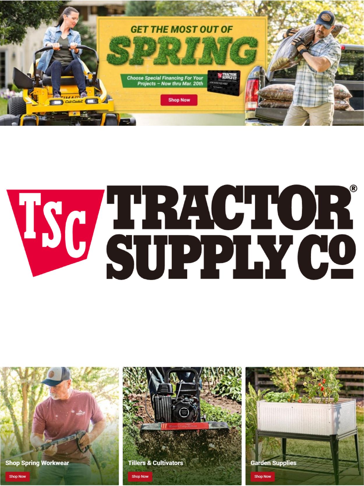 Tractor Supply Weekly Ad Circular - valid 03/14-03/28/2022