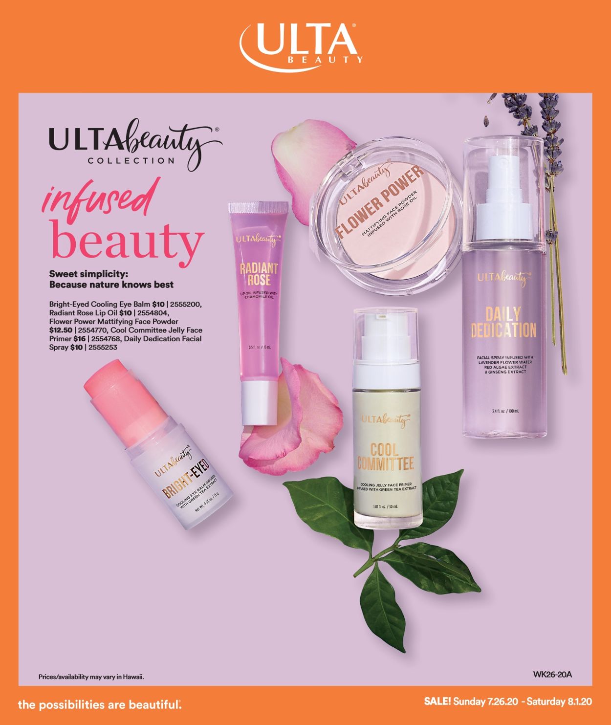 Ulta Beauty Weekly Ad Circular - valid 07/26-08/01/2020