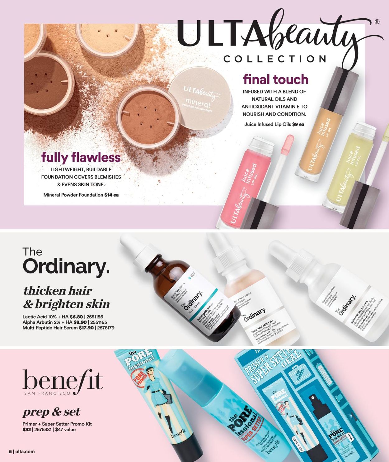 Ulta Beauty Weekly Ad Circular - valid 04/09-04/17/2021 (Page 6)