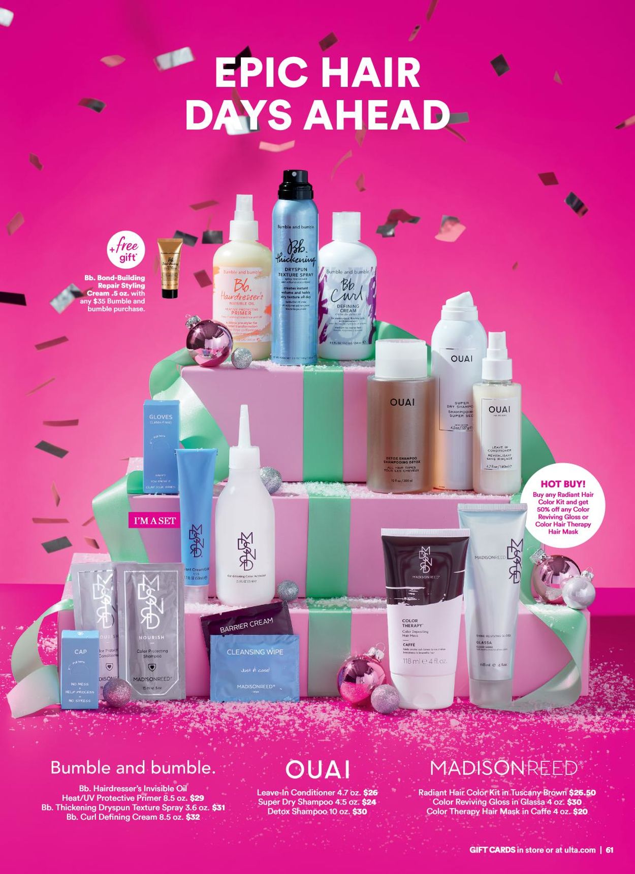 Ulta Beauty HOLIDAYS 2021 Weekly Ad Circular - valid 11/28-12/24/2021 (Page 61)