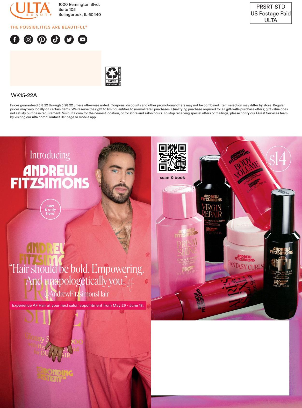 Ulta Beauty Weekly Ad Circular - valid 05/08-05/28/2022 (Page 44)