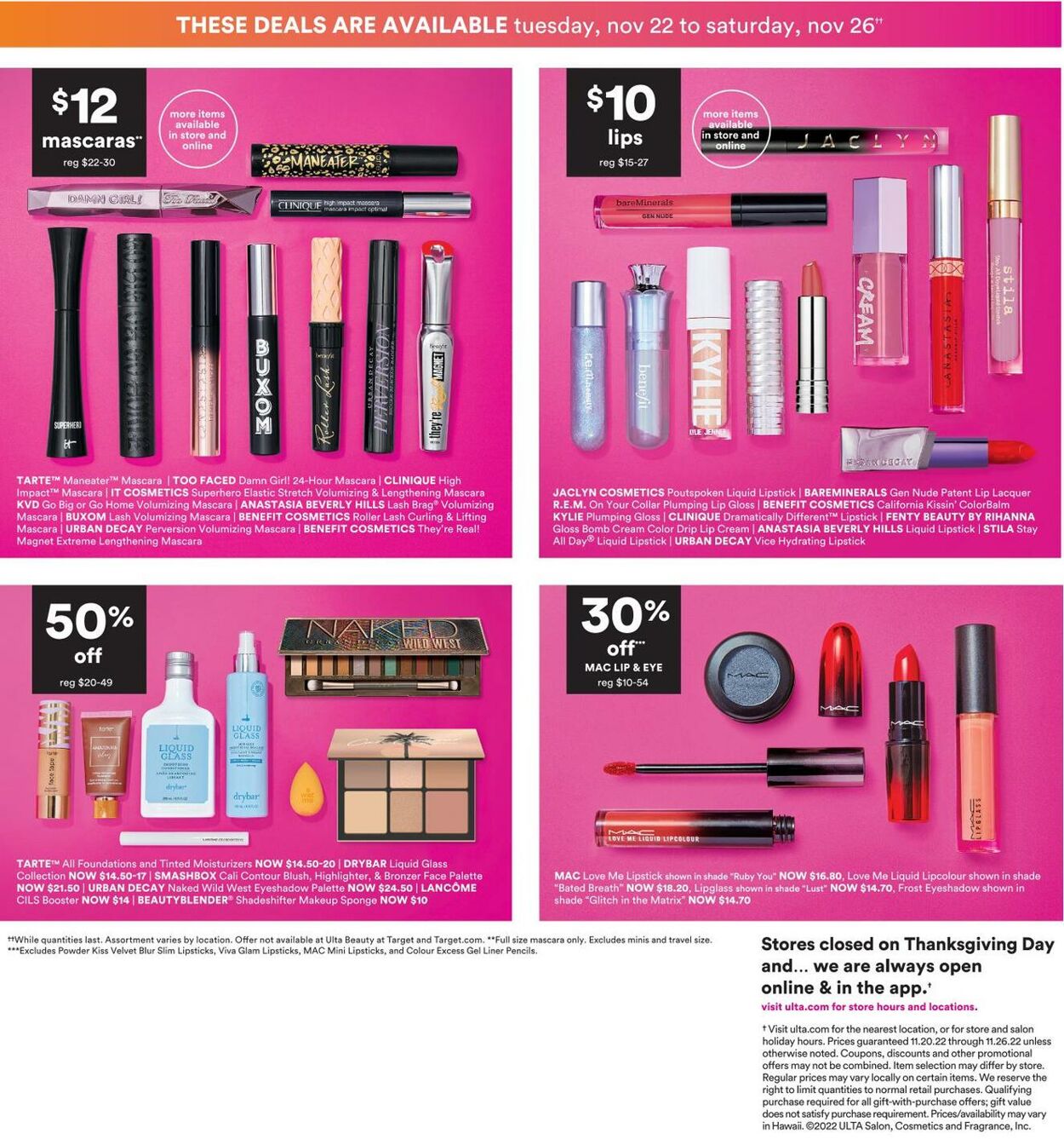 Ulta Beauty Weekly Ad Circular - valid 10/30-11/19/2022 (Page 4)