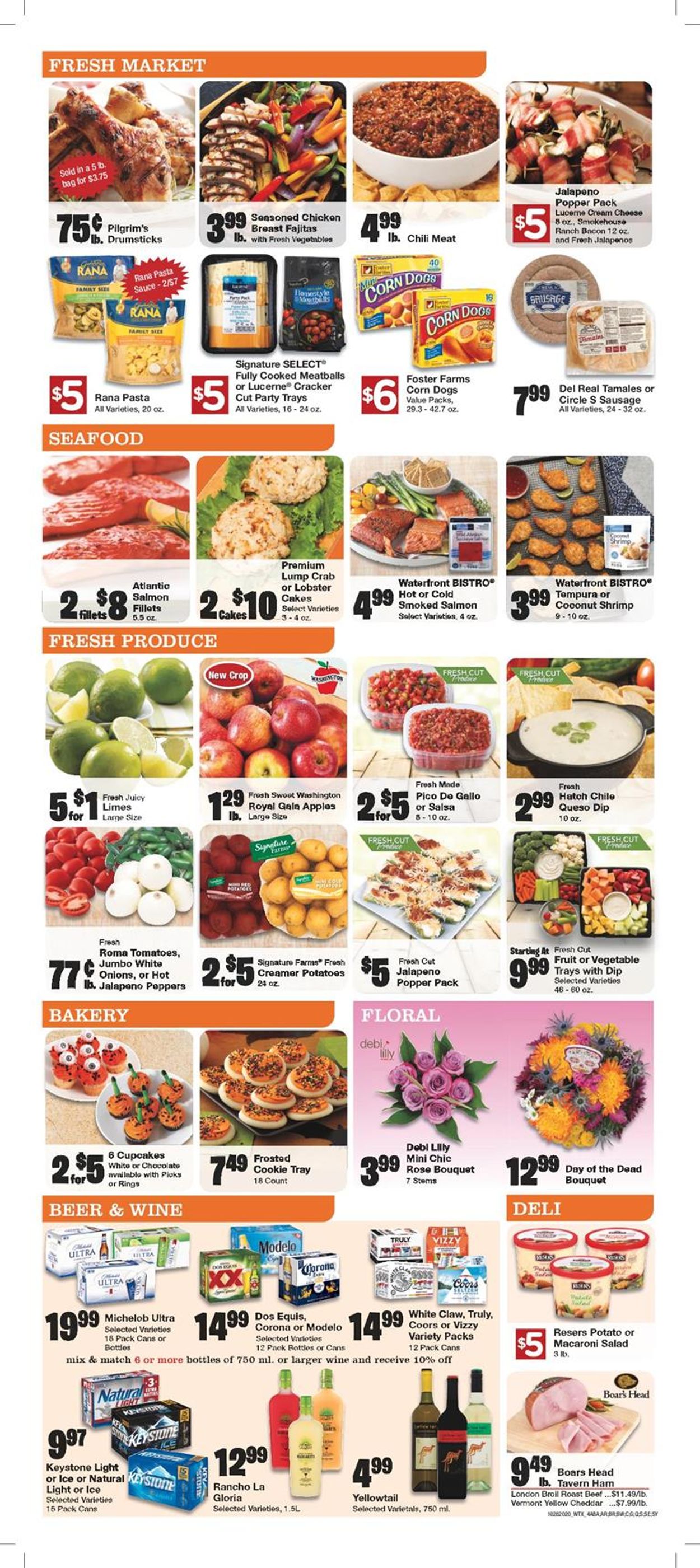 United Supermarkets Weekly Ad Circular - valid 10/28-11/03/2020 (Page 4)