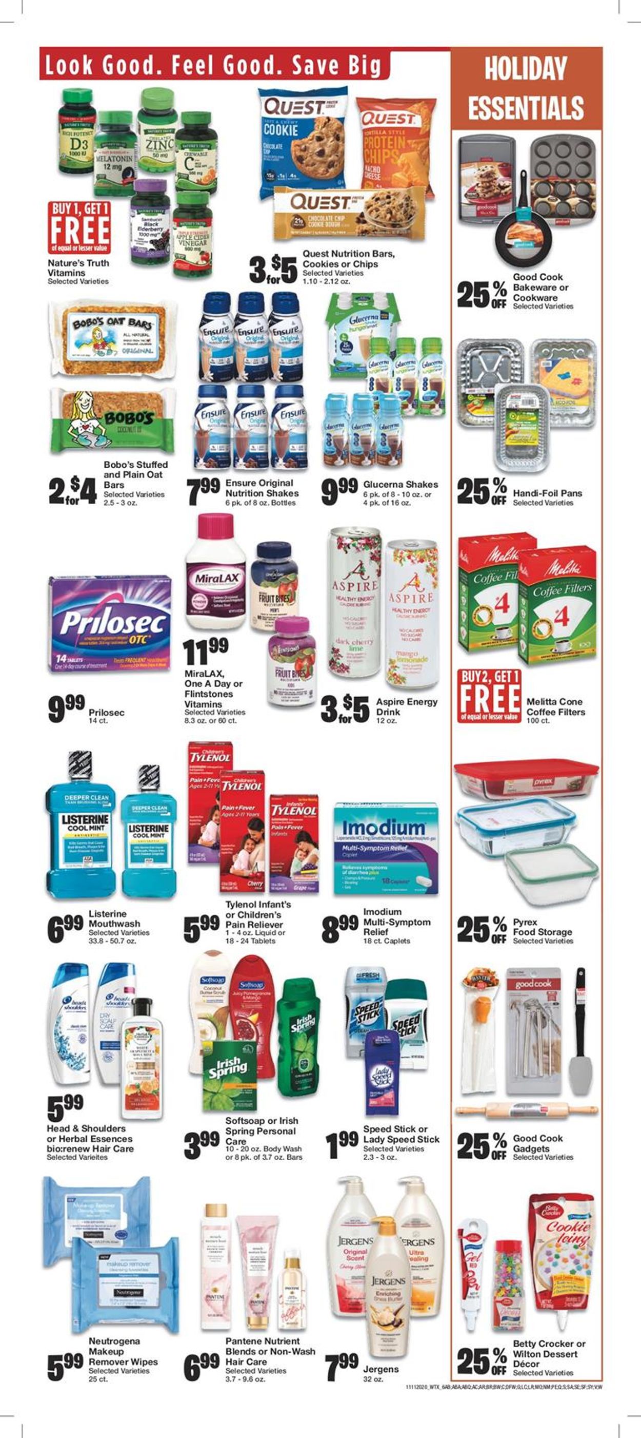 United Supermarkets Weekly Ad Circular - valid 11/11-11/17/2020 (Page 6)