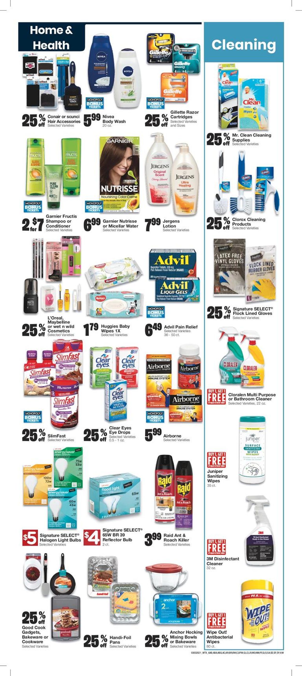United Supermarkets Weekly Ad Circular - valid 03/03-03/09/2021 (Page 6)
