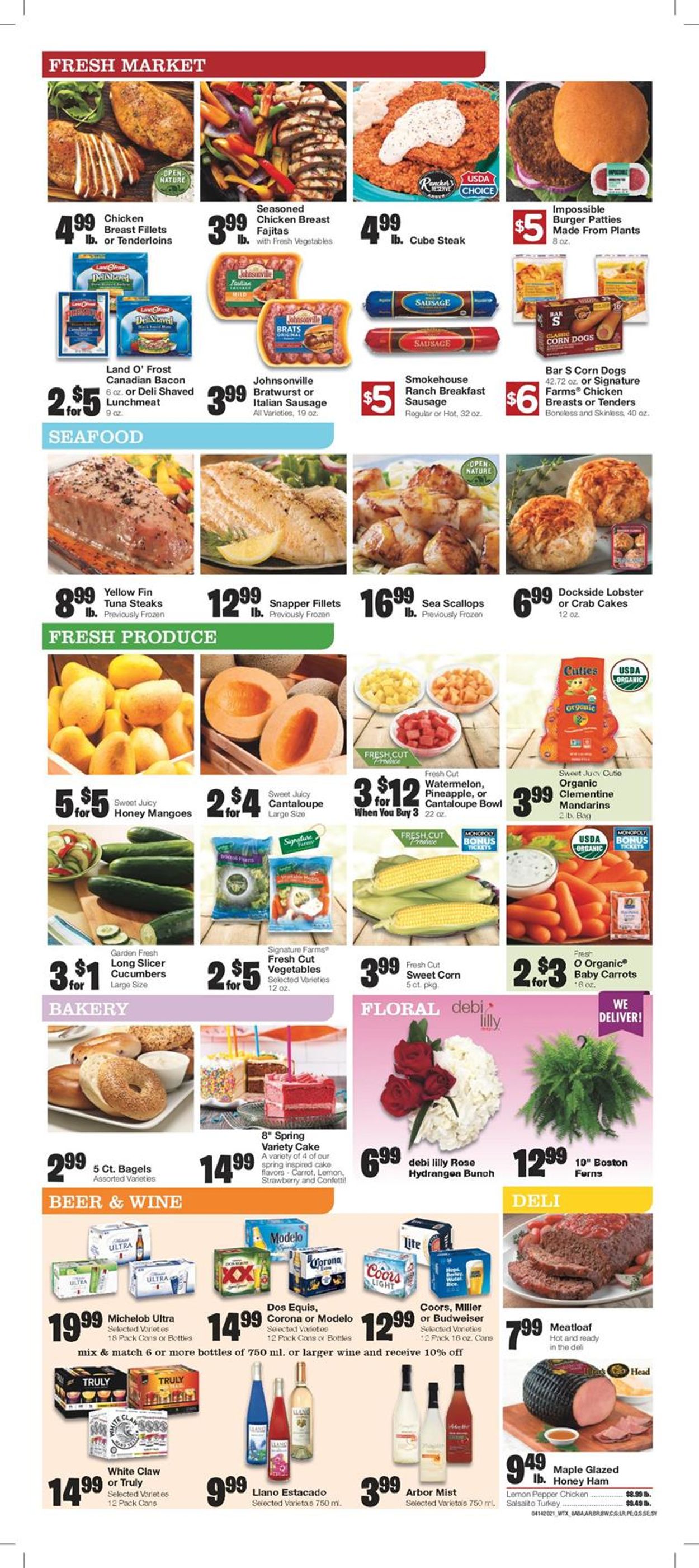 United Supermarkets Weekly Ad Circular - valid 04/14-04/20/2021 (Page 8)