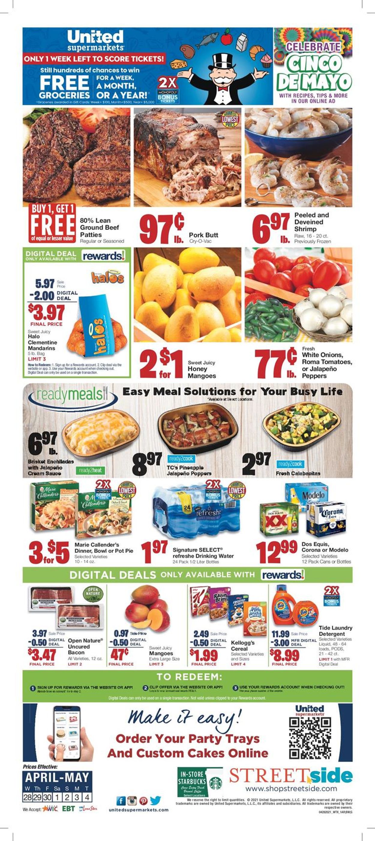 United Supermarkets Weekly Ad Circular - valid 04/28-05/04/2021