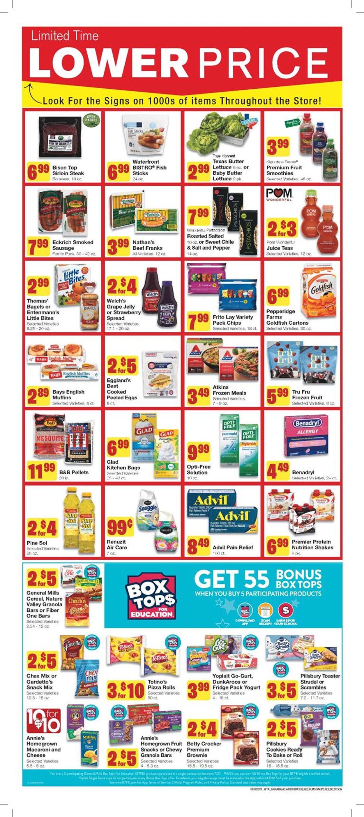 United Supermarkets Weekly Ad Circular - valid 08/18-08/24/2021 (Page 2)