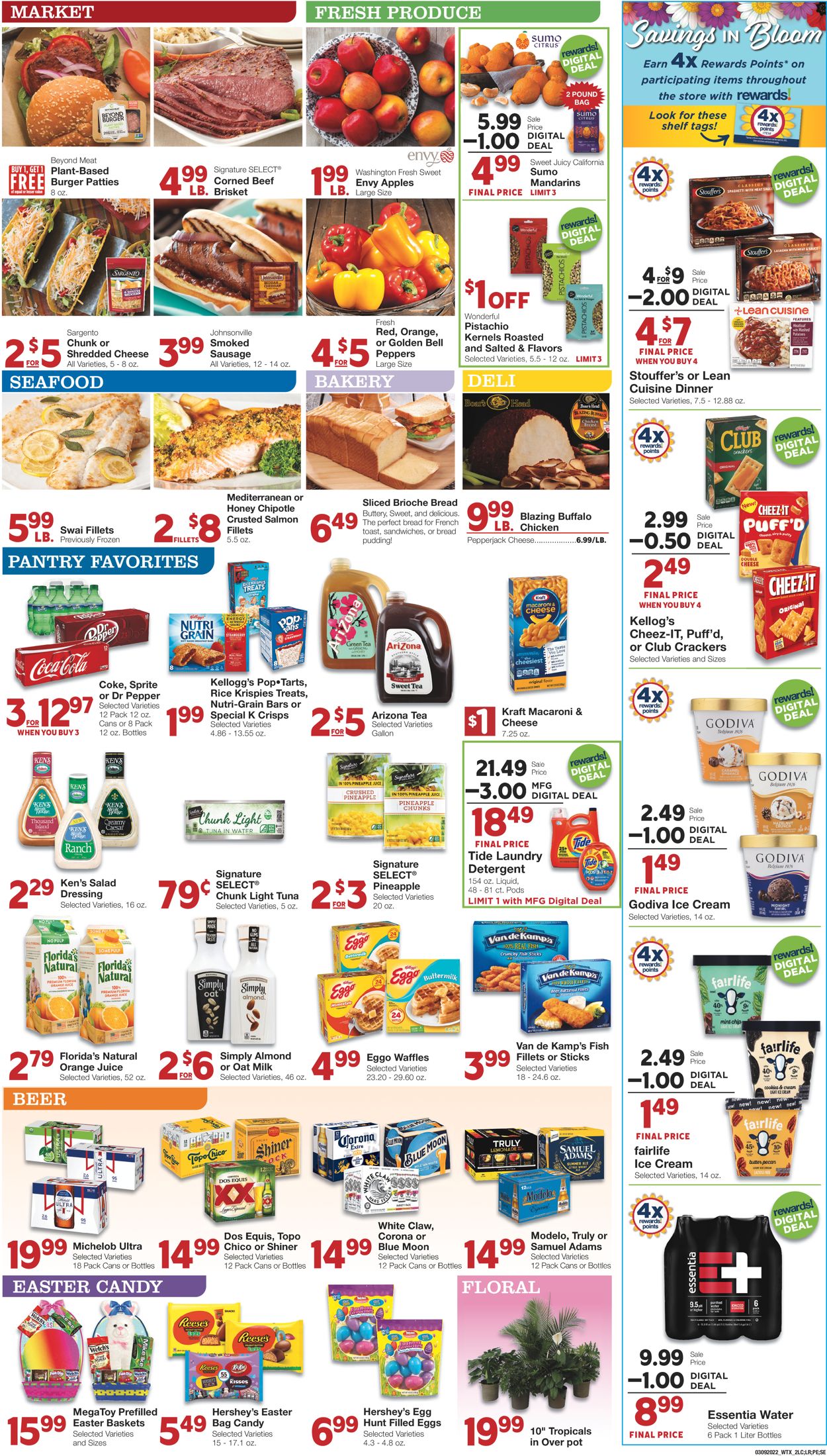 United Supermarkets Weekly Ad Circular - valid 03/09-03/15/2022 (Page 2)