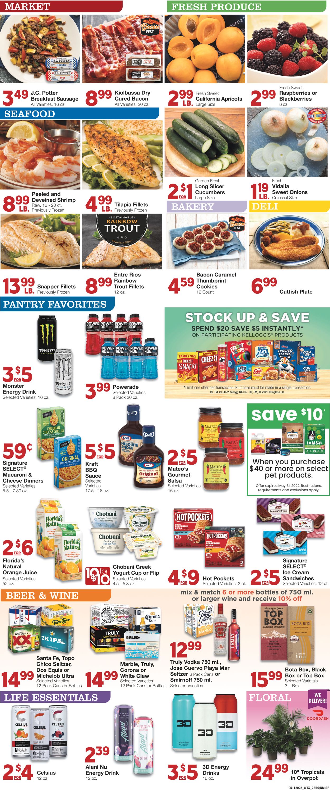 United Supermarkets Weekly Ad Circular - valid 05/11-05/17/2022 (Page 2)
