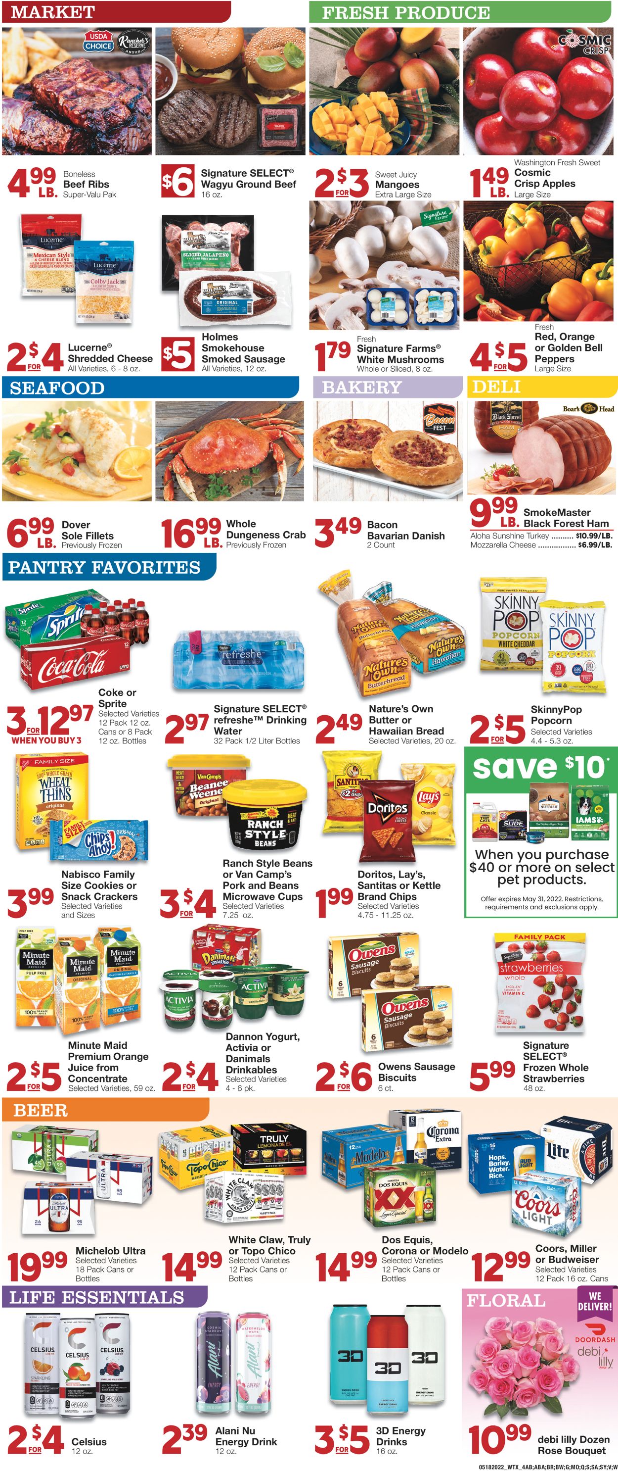 United Supermarkets Weekly Ad Circular - valid 05/18-05/24/2022 (Page 4)
