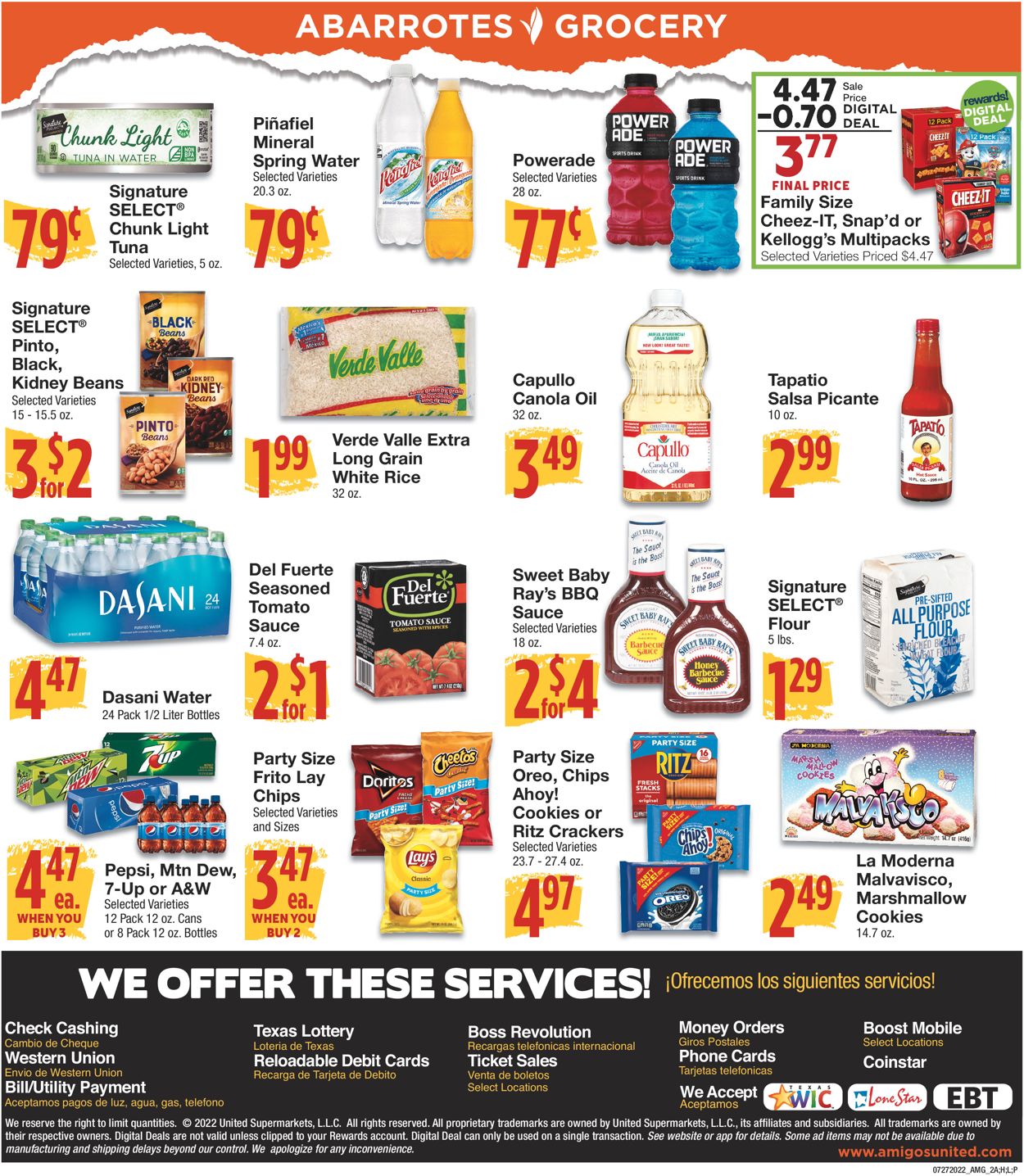United Supermarkets Weekly Ad Circular - valid 07/27-08/02/2022 (Page 2)
