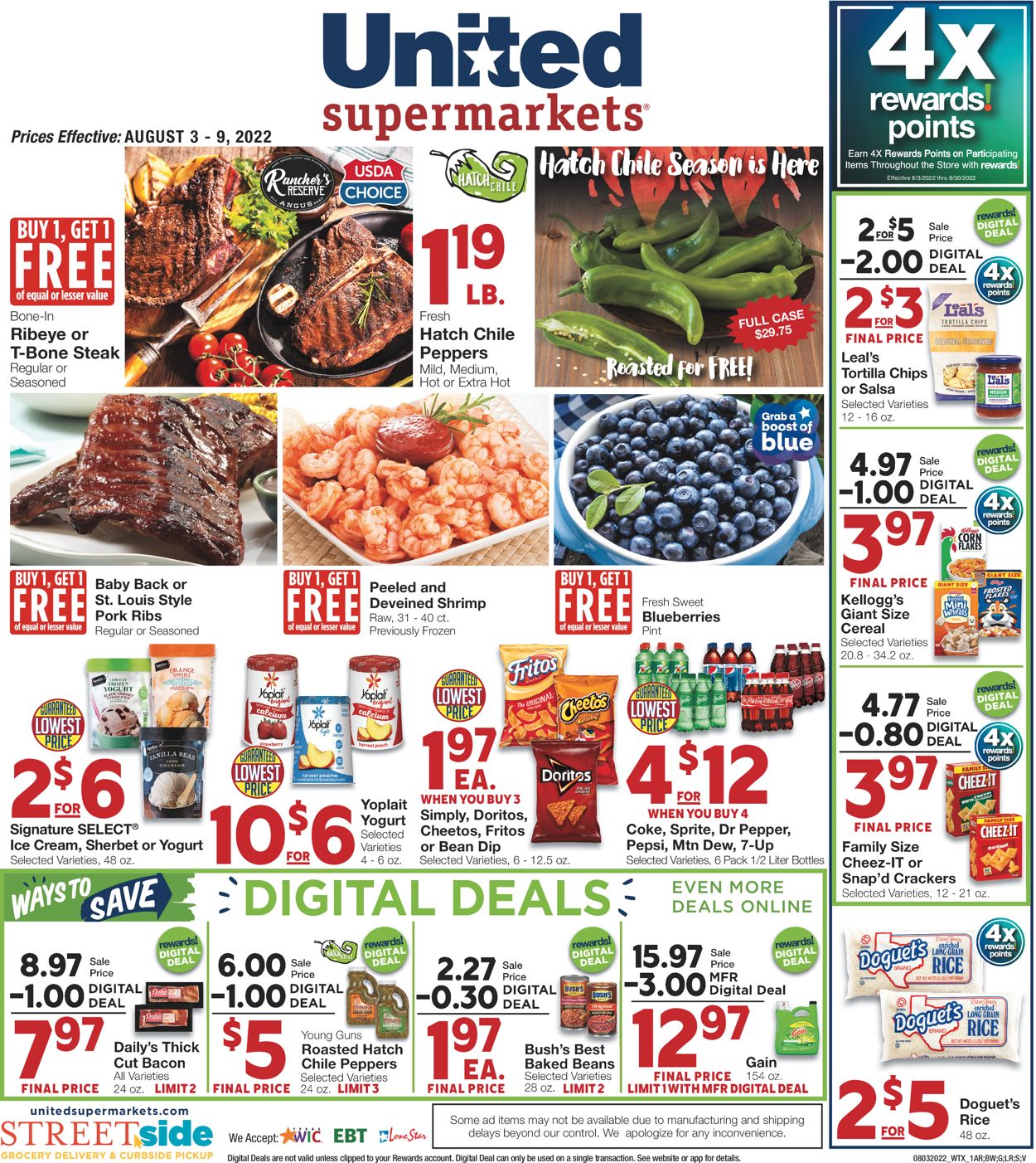 United Supermarkets Weekly Ad Circular - valid 08/03-08/09/2022