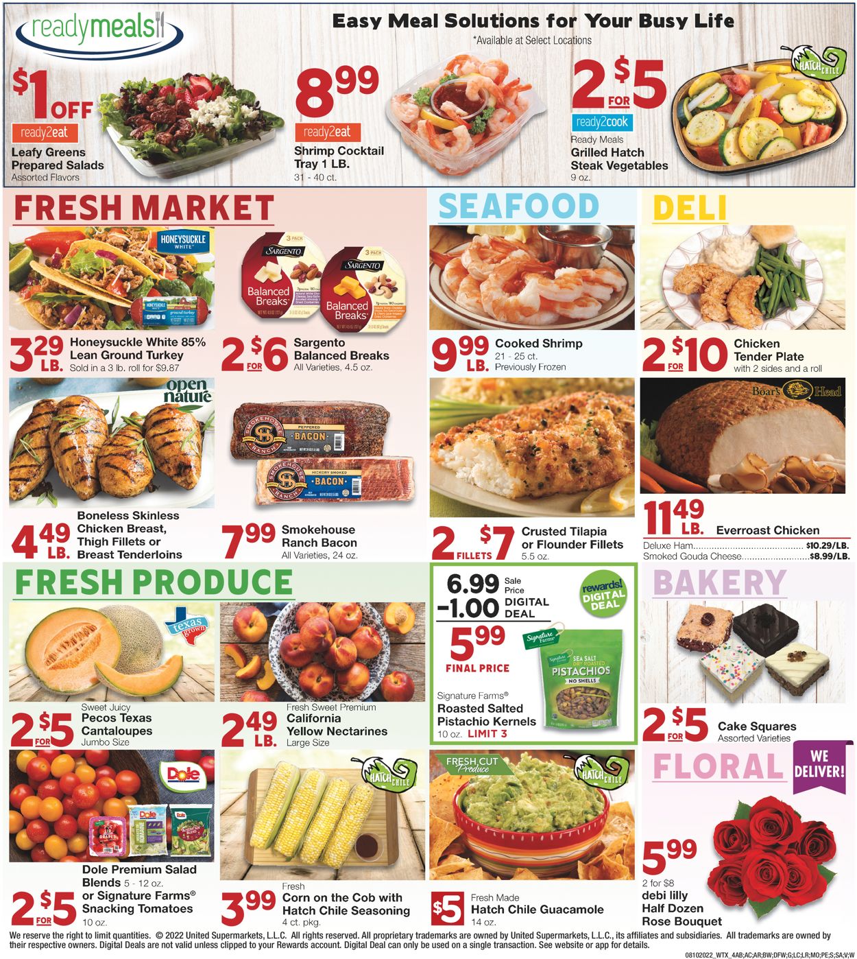 United Supermarkets Weekly Ad Circular - valid 08/10-08/16/2022 (Page 4)