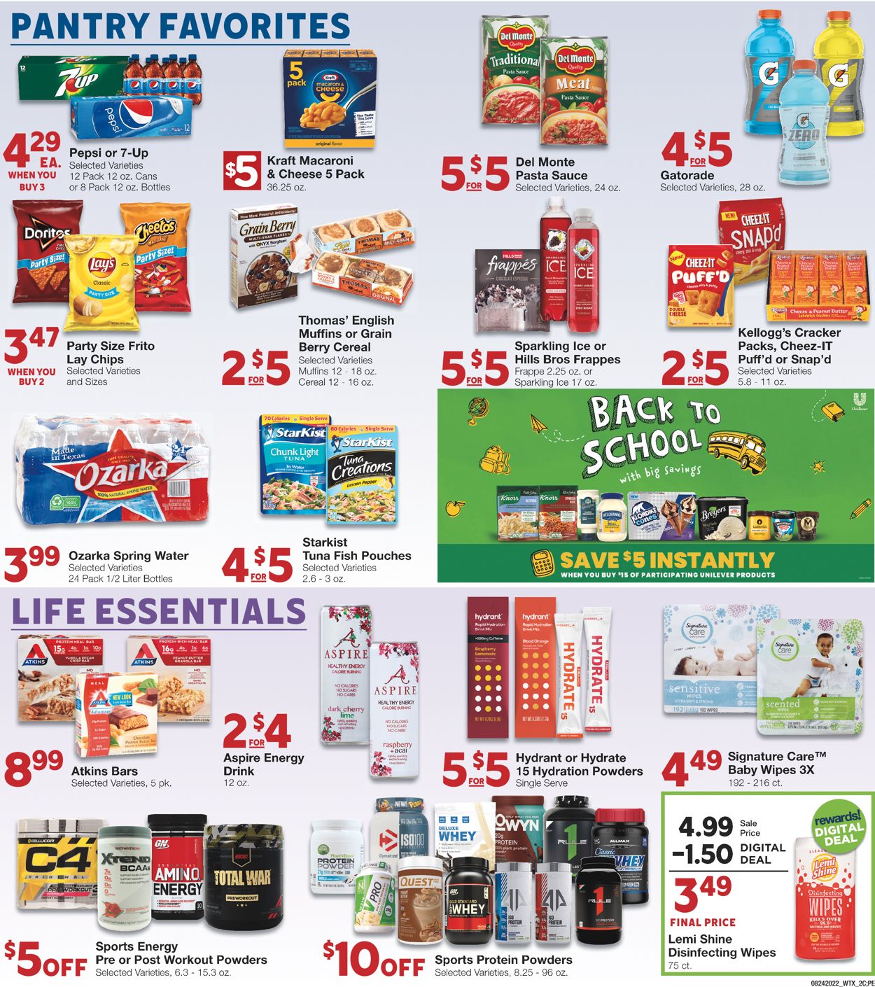 United Supermarkets Weekly Ad Circular - valid 08/24-08/30/2022 (Page 2)