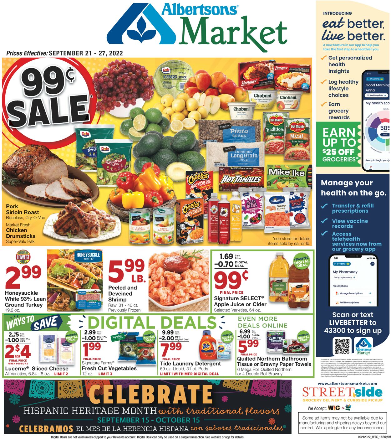 United Supermarkets Weekly Ad Circular - valid 09/21-09/27/2022