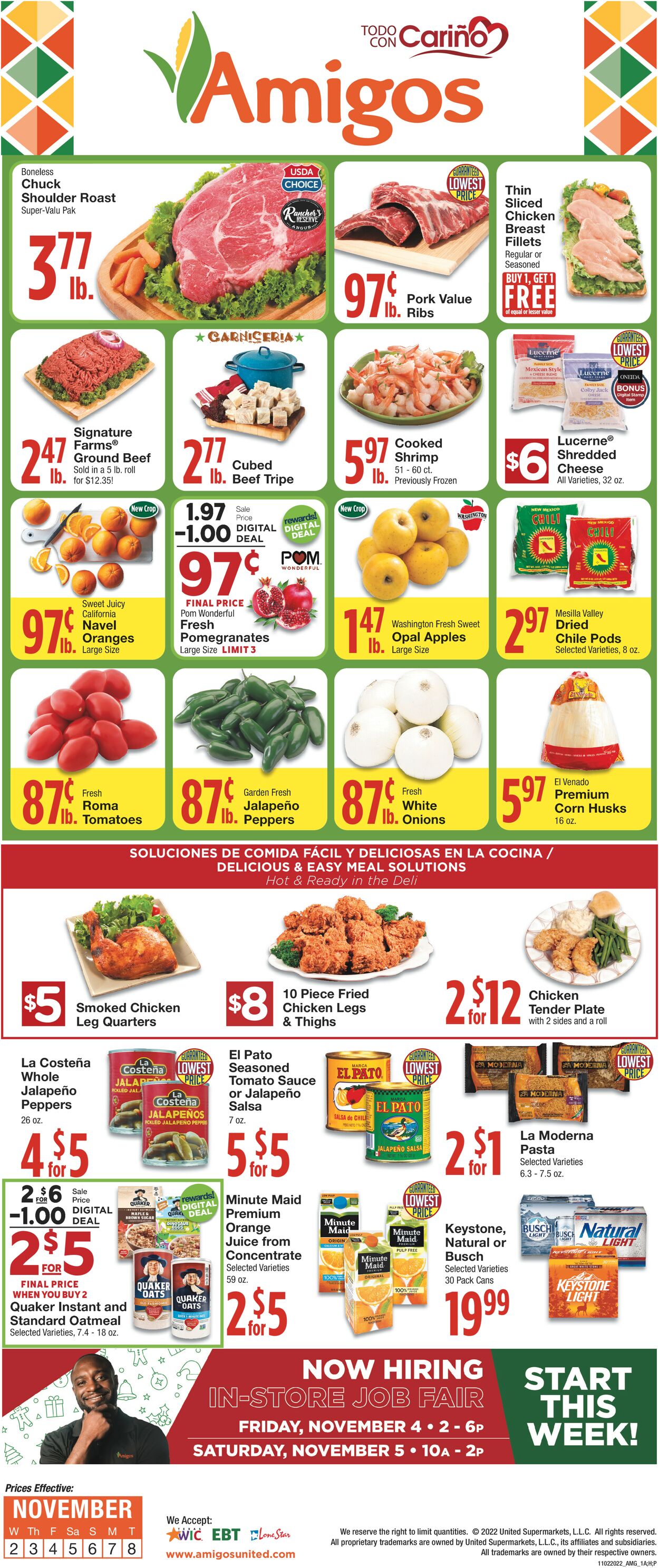 United Supermarkets Weekly Ad Circular - valid 11/02-11/08/2022
