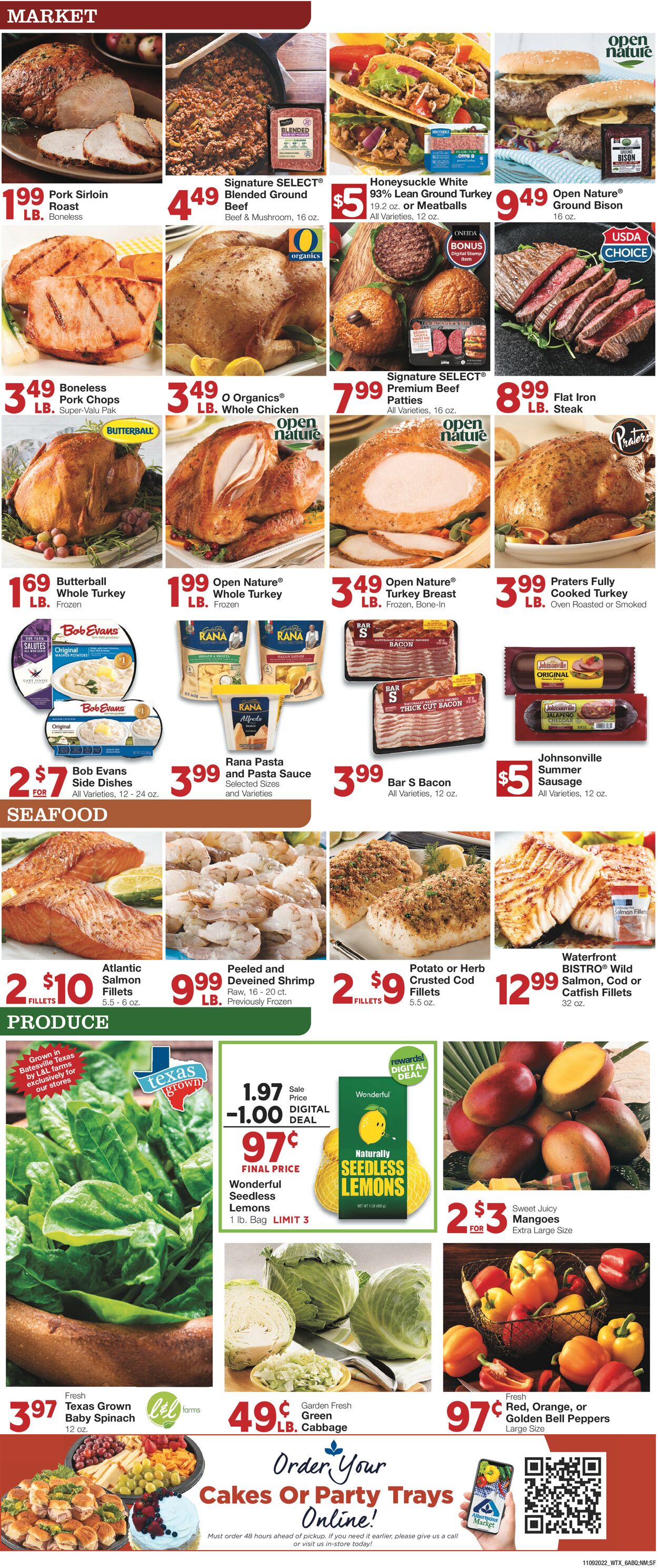 United Supermarkets Weekly Ad Circular - valid 11/09-11/15/2022 (Page 6)