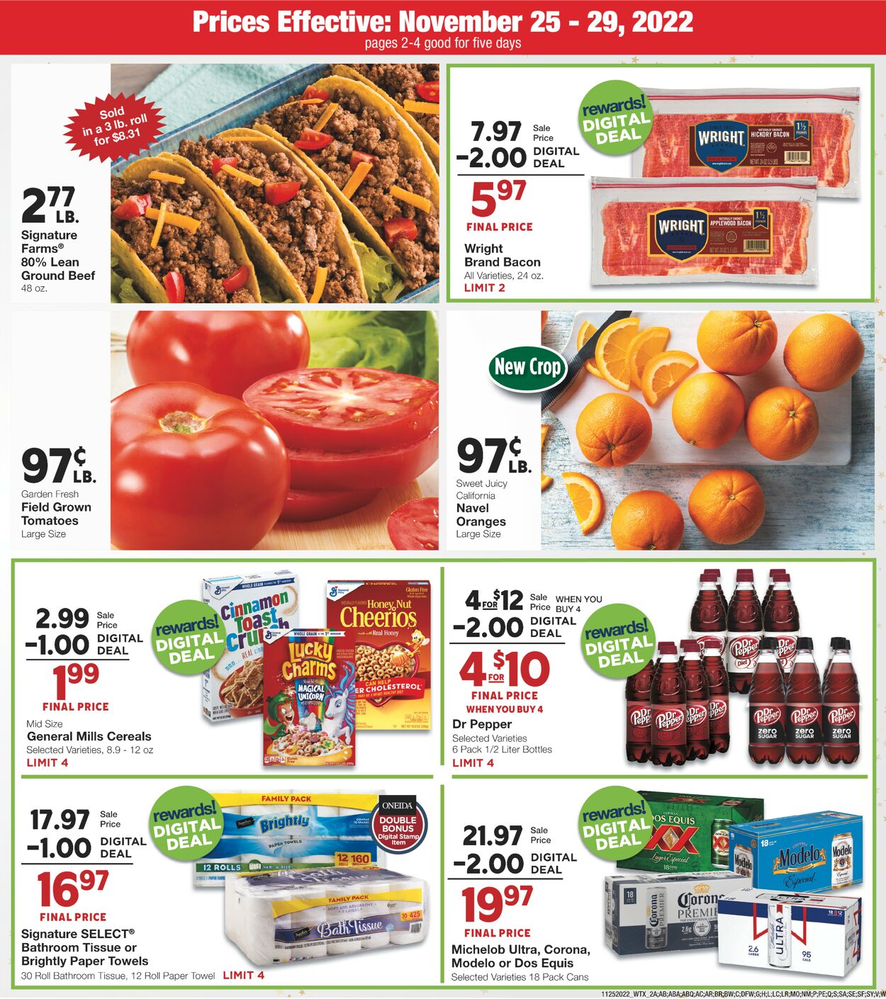 United Supermarkets Weekly Ad Circular - valid 11/25-11/29/2022 (Page 2)