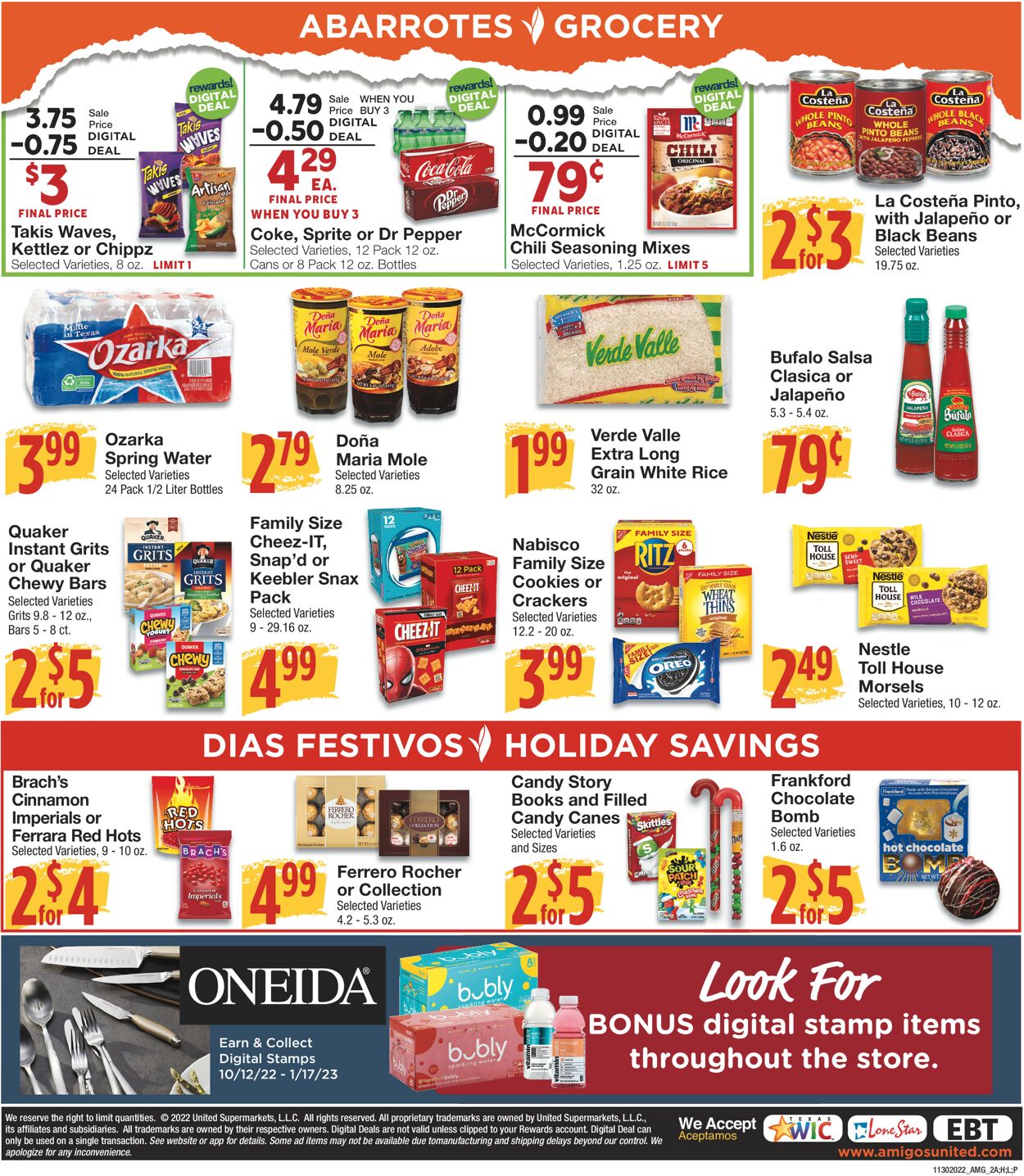 United Supermarkets Weekly Ad Circular - valid 11/30-12/06/2022 (Page 2)