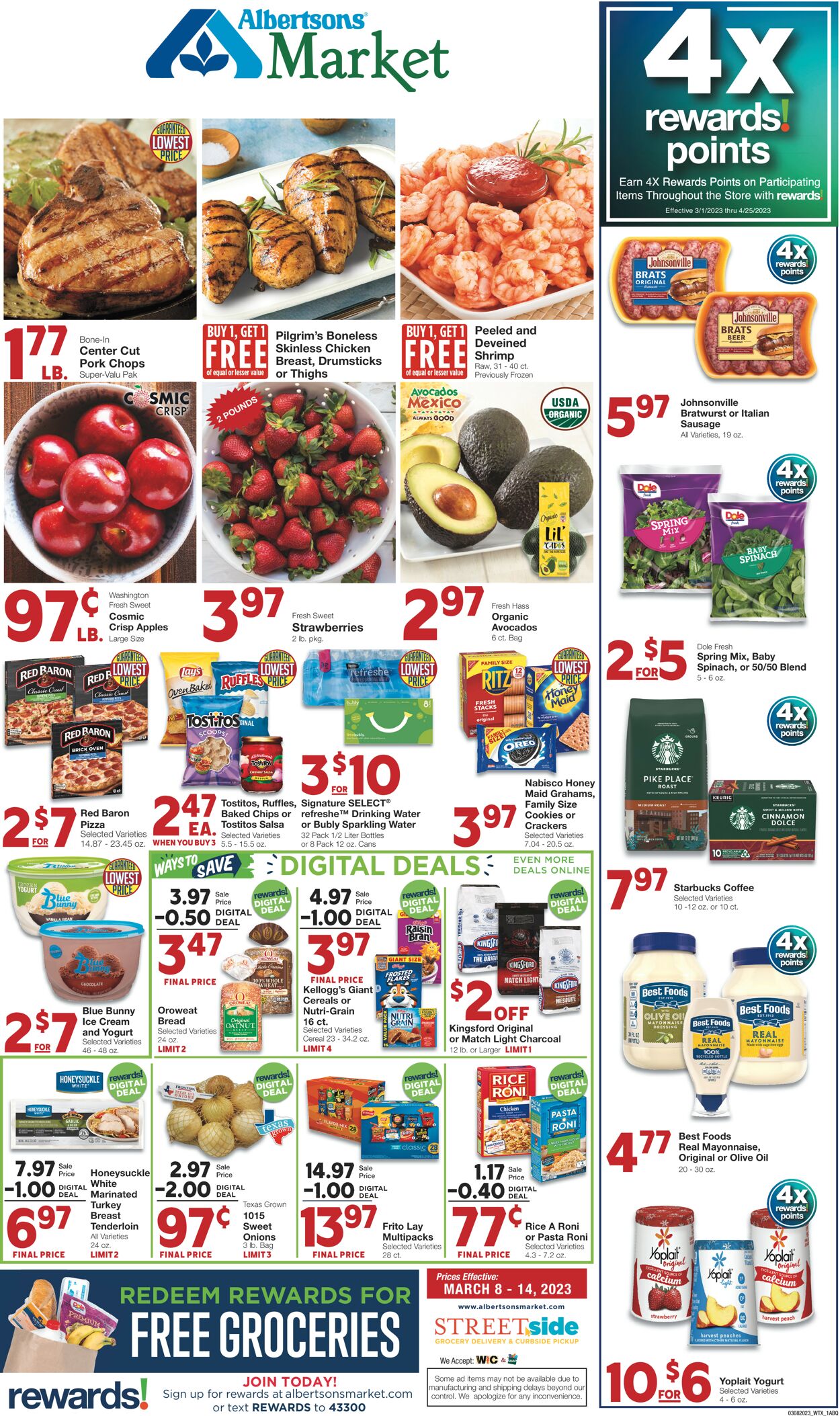 United Supermarkets Weekly Ad Circular - valid 03/08-03/14/2023