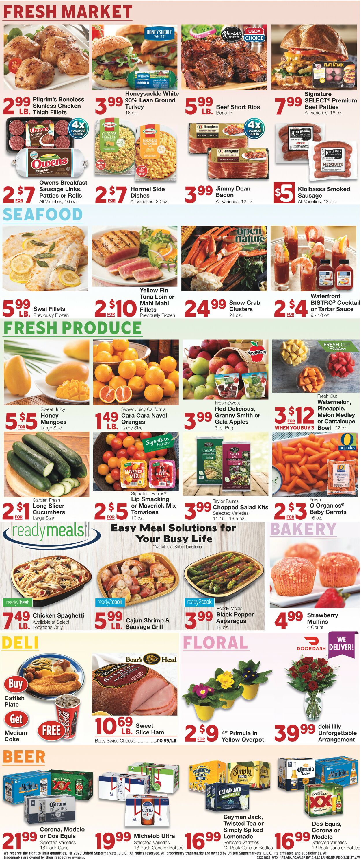 United Supermarkets Weekly Ad Circular - valid 03/22-03/28/2023 (Page 4)