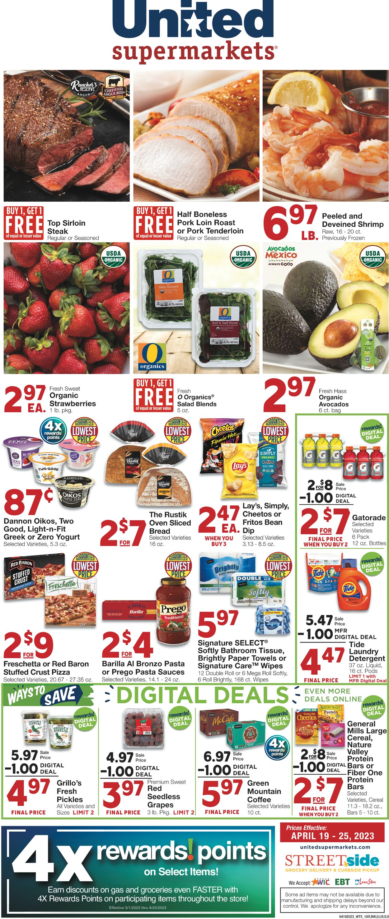 United Supermarkets Weekly Ad Circular - valid 04/19-04/25/2023
