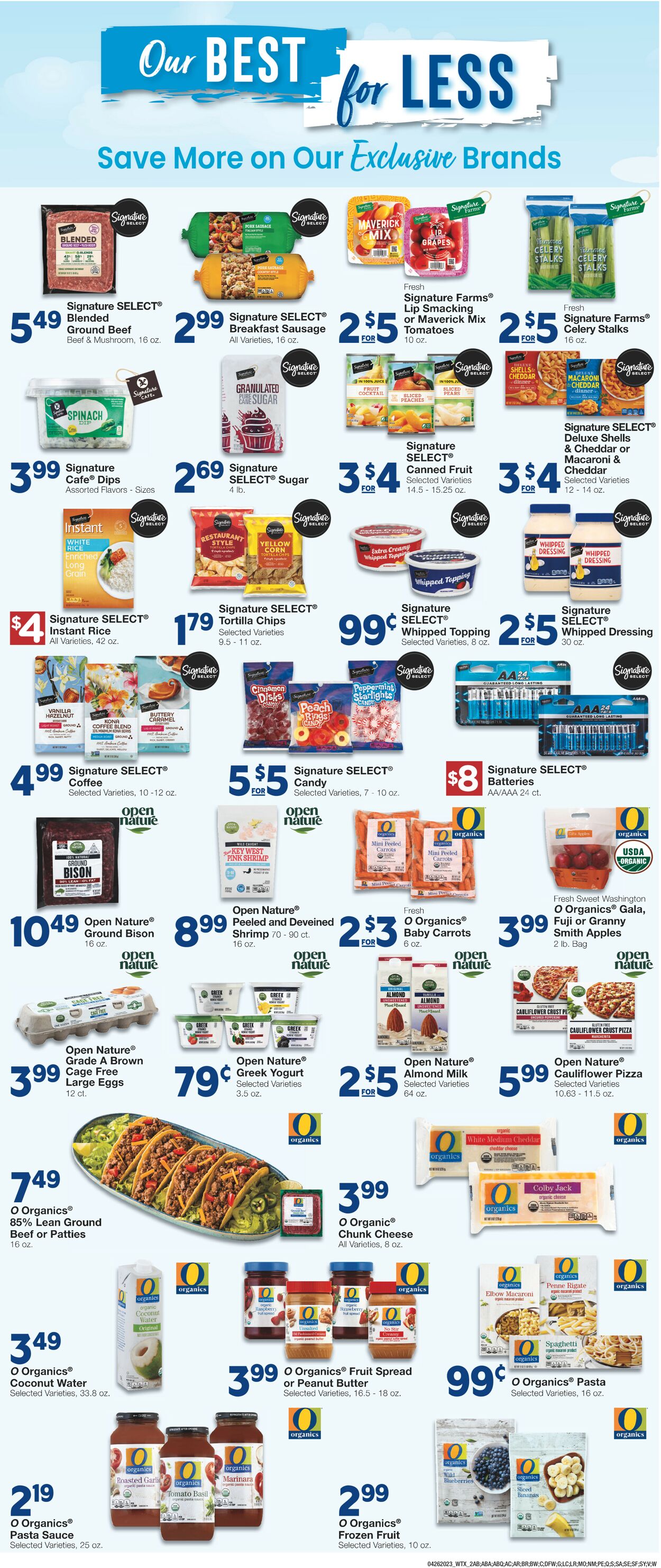 United Supermarkets Weekly Ad Circular - valid 04/26-05/02/2023 (Page 2)