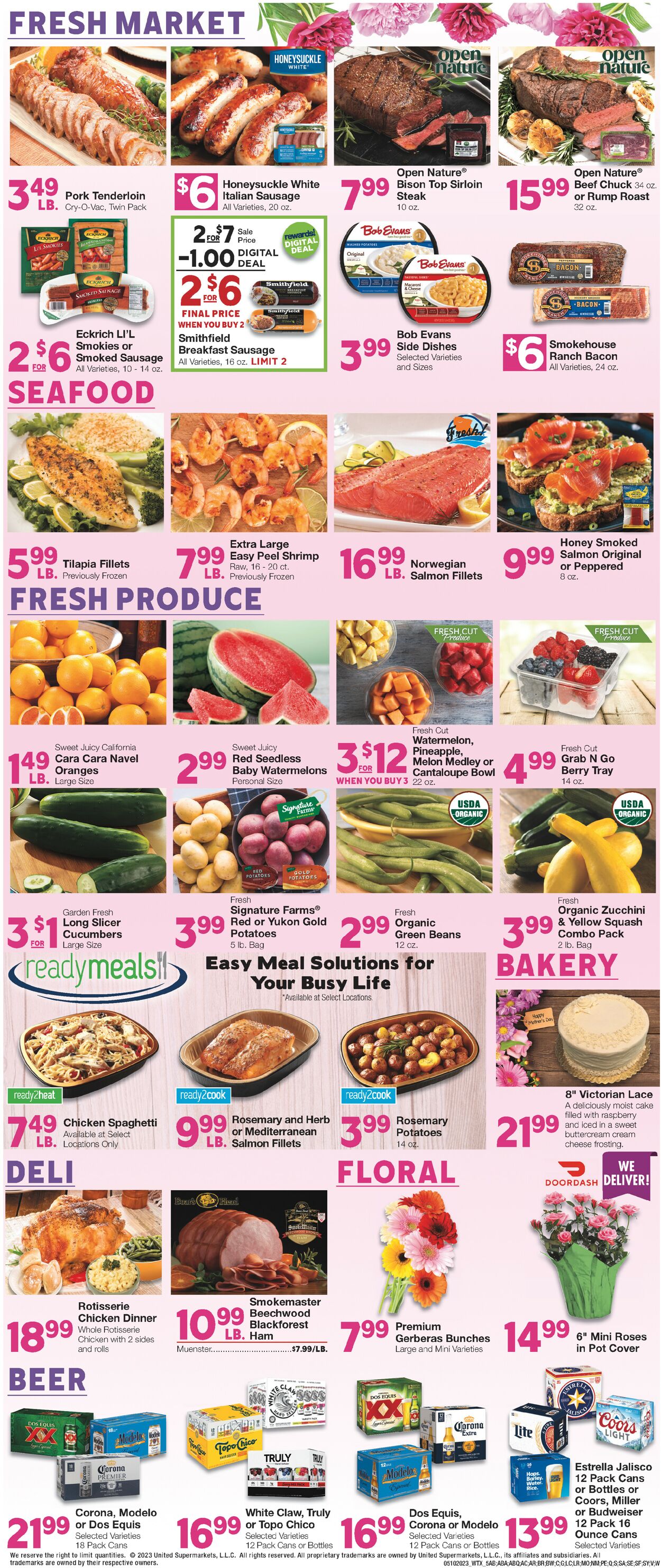United Supermarkets Weekly Ad Circular - valid 05/10-05/16/2023 (Page 5)