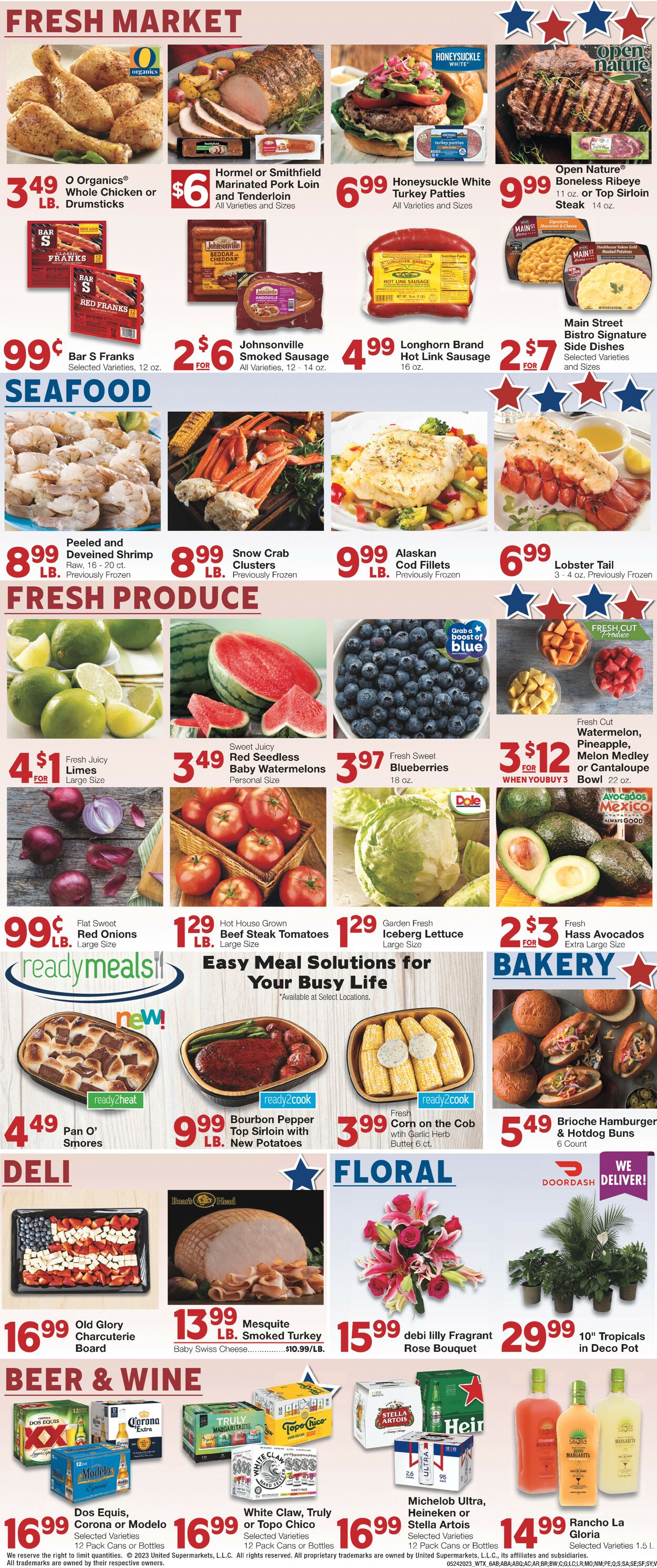 United Supermarkets Weekly Ad Circular - valid 05/24-05/30/2023 (Page 6)