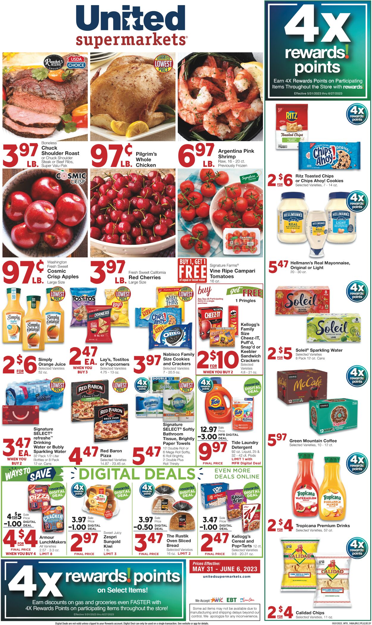 United Supermarkets Weekly Ad Circular - valid 05/31-06/06/2023
