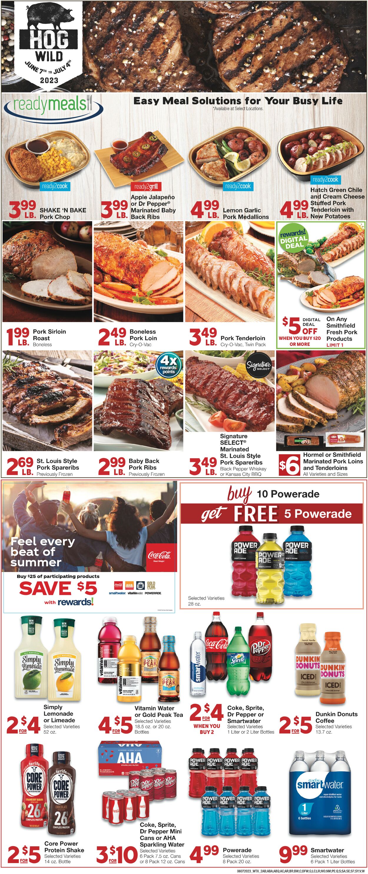 United Supermarkets Weekly Ad Circular - valid 06/07-06/13/2023 (Page 2)