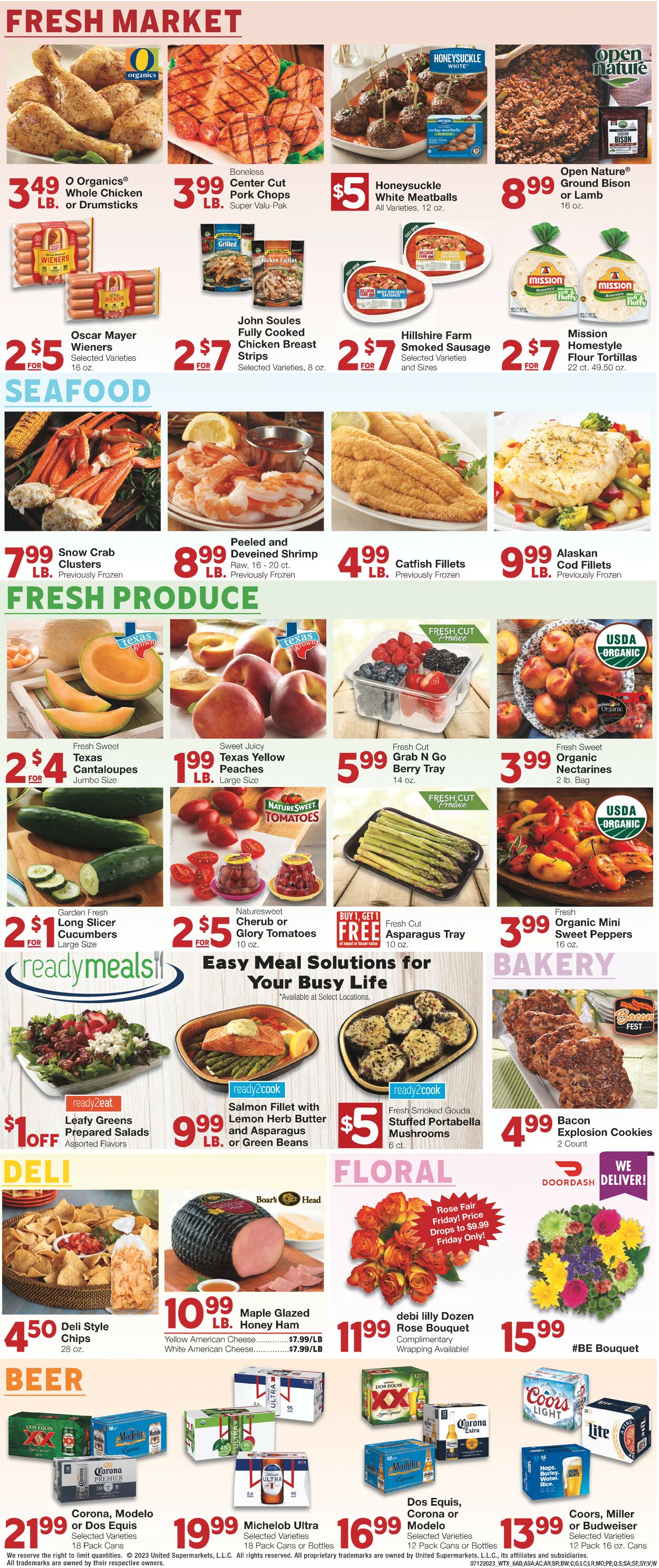 United Supermarkets Weekly Ad Circular - valid 07/12-07/18/2023 (Page 6)