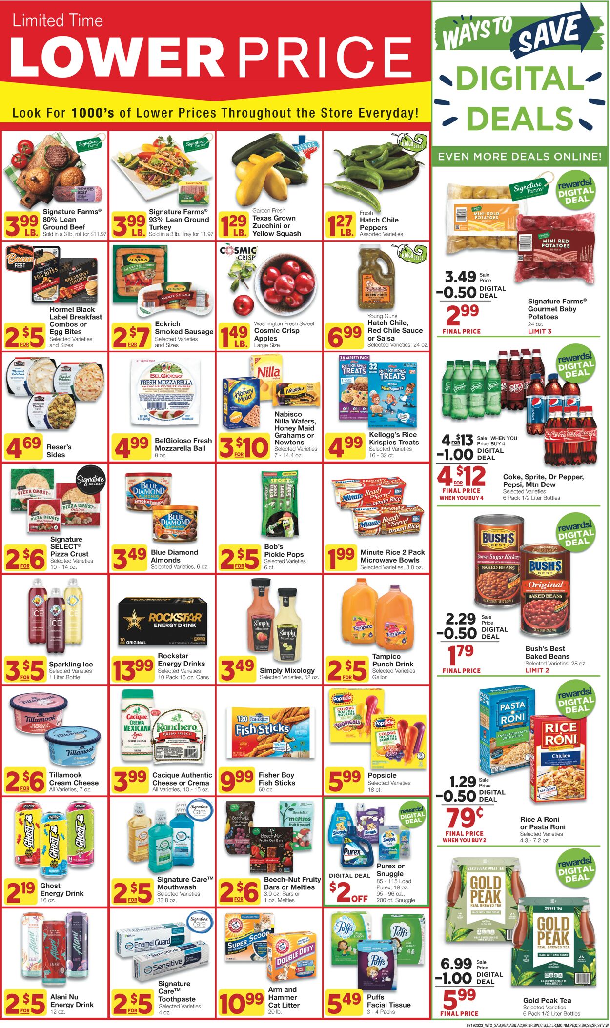 United Supermarkets Weekly Ad Circular - valid 07/19-07/25/2023 (Page 2)
