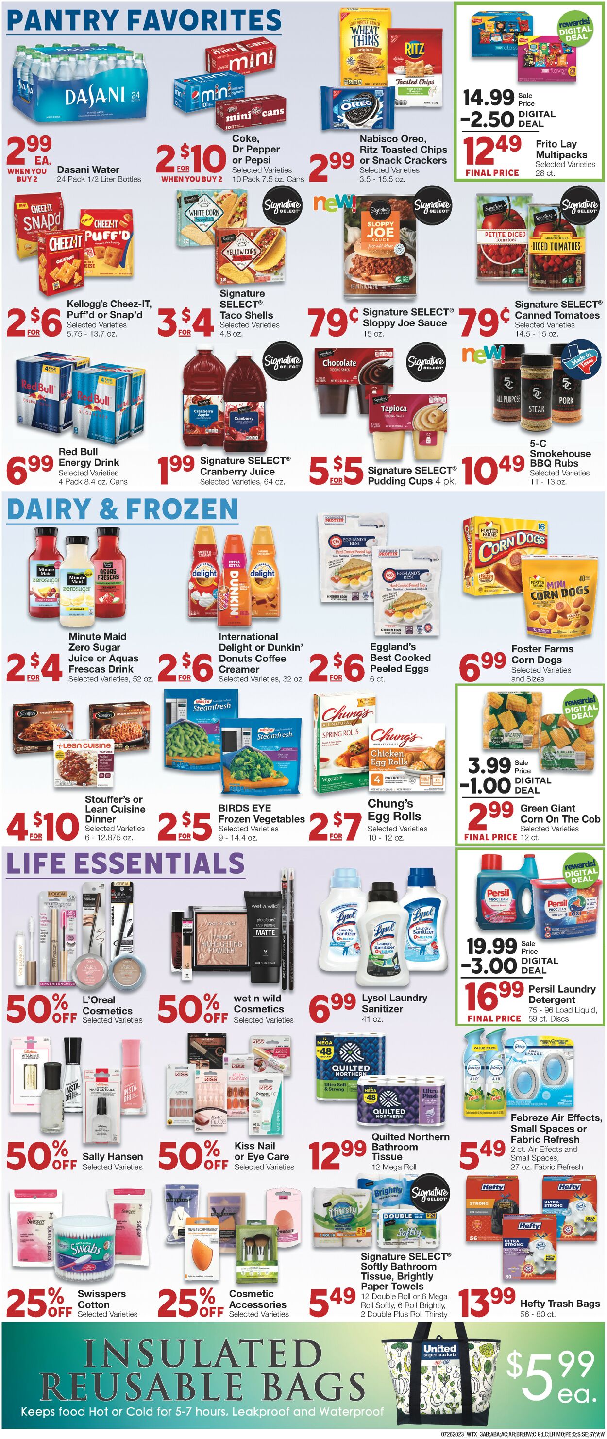 United Supermarkets Weekly Ad Circular - valid 07/26-08/01/2023 (Page 3)