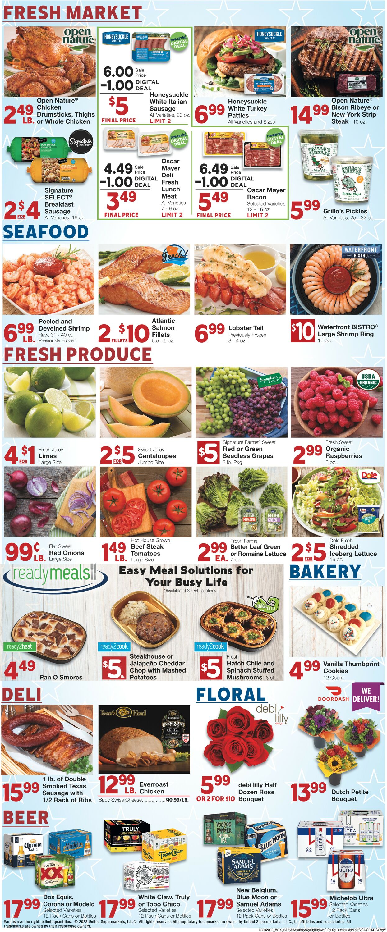 United Supermarkets Weekly Ad Circular - valid 08/30-09/05/2023 (Page 6)
