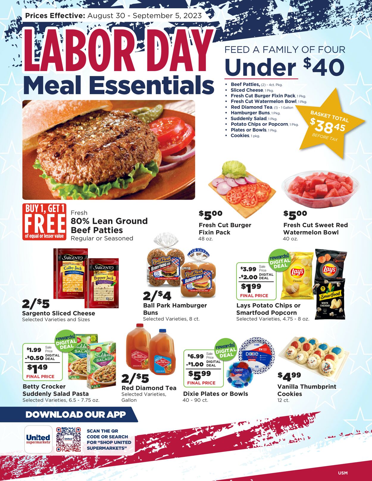United Supermarkets Weekly Ad Circular - valid 08/30-09/05/2023