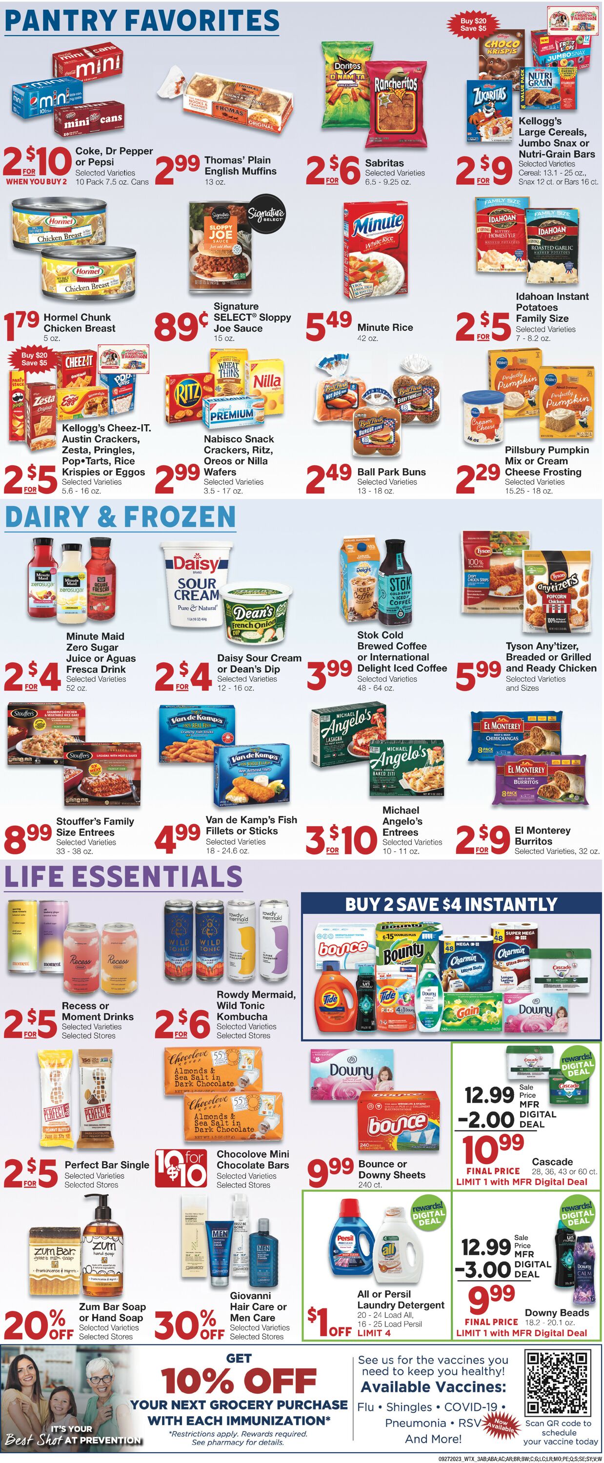 United Supermarkets Weekly Ad Circular - valid 09/27-10/03/2023 (Page 3)