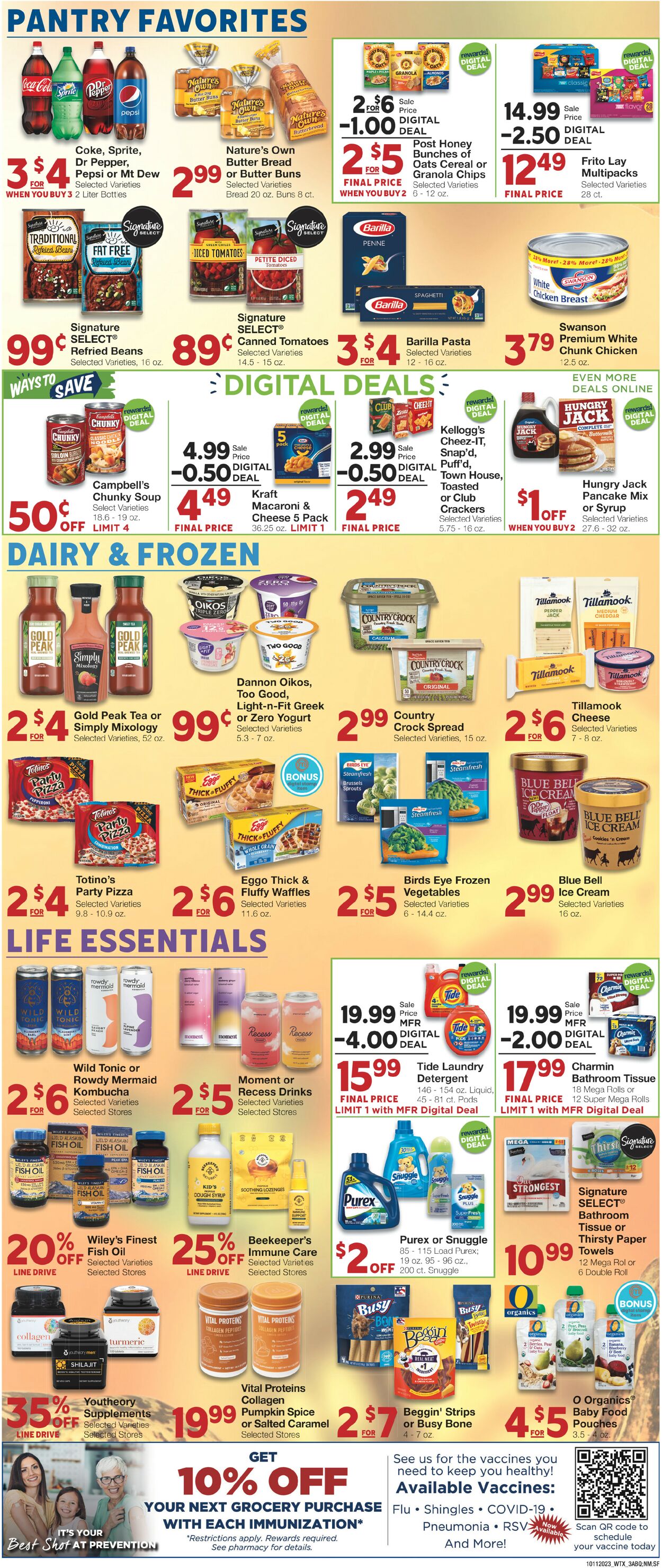 United Supermarkets Weekly Ad Circular - valid 10/11-10/17/2023 (Page 3)