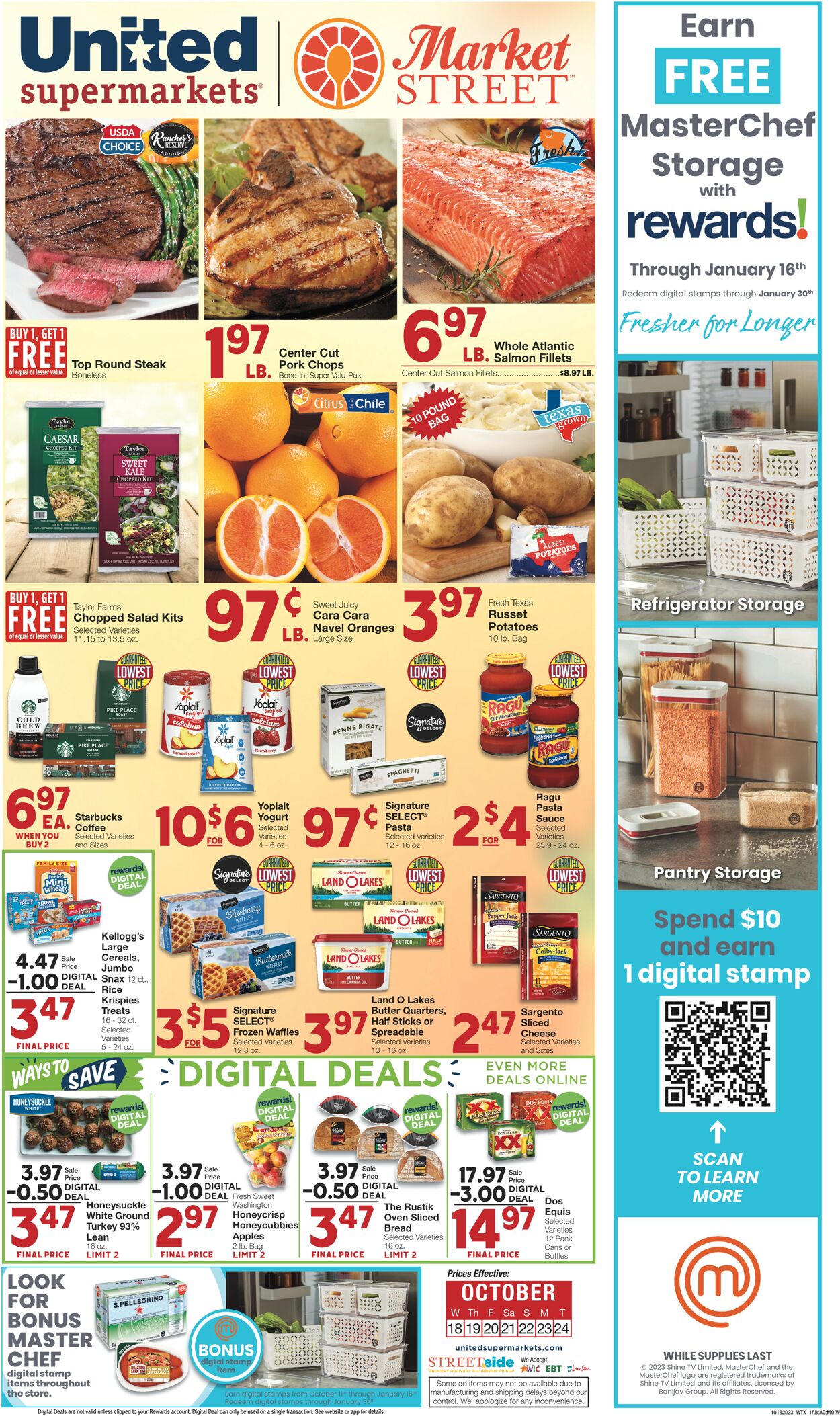 United Supermarkets Weekly Ad Circular - valid 10/18-10/24/2023